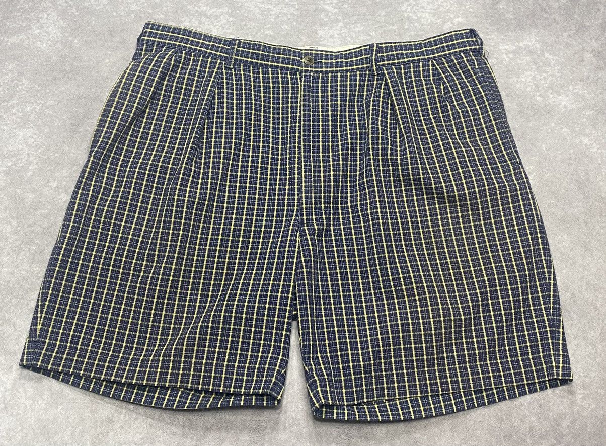 Polo Ralph Lauren 90’s Vintage Polo Golf Ralph Lauren Plaid Shorts Size US 40 / EU 56 - 1 Thumbnail