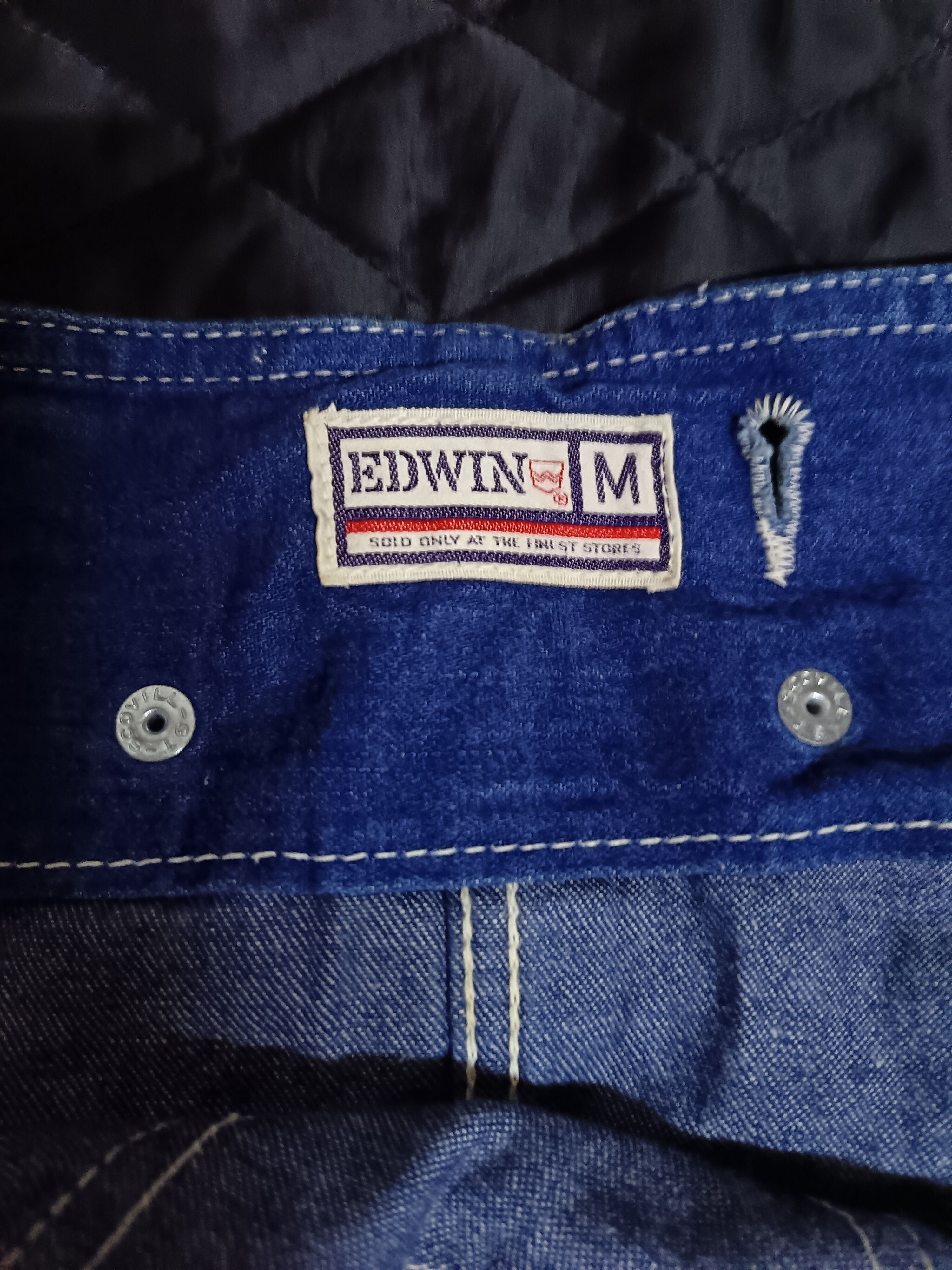 Edwin × Japanese Brand Edwin Vintage Carpenter Denim Overalls Size US 32 / EU 48 - 8 Thumbnail