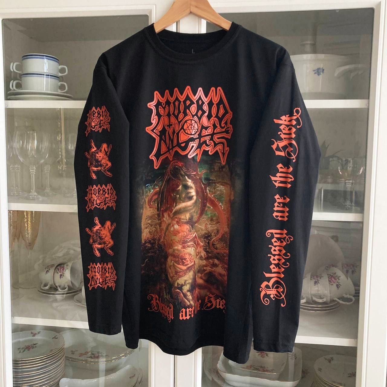 Band Tees Long sleeve Morbid Angel - Blessed Are the Sick Size US L / EU 52-54 / 3 - 3 Thumbnail