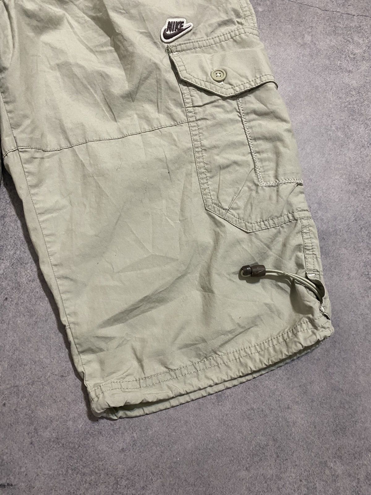 Nike × Vintage Vintage Nike Cargo Shorts Lightweight Size US 30 / EU 46 - 3 Thumbnail