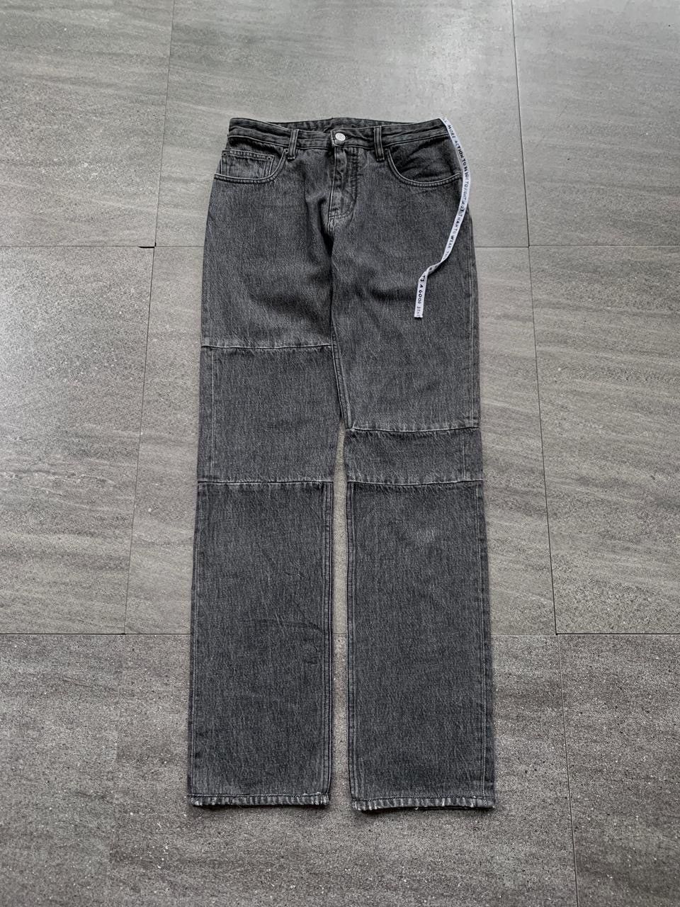 Maison Margiela FREE TAX! MM6 Paneled Wash Denim Jeans Size US 28 / EU 44 - 1 Thumbnail