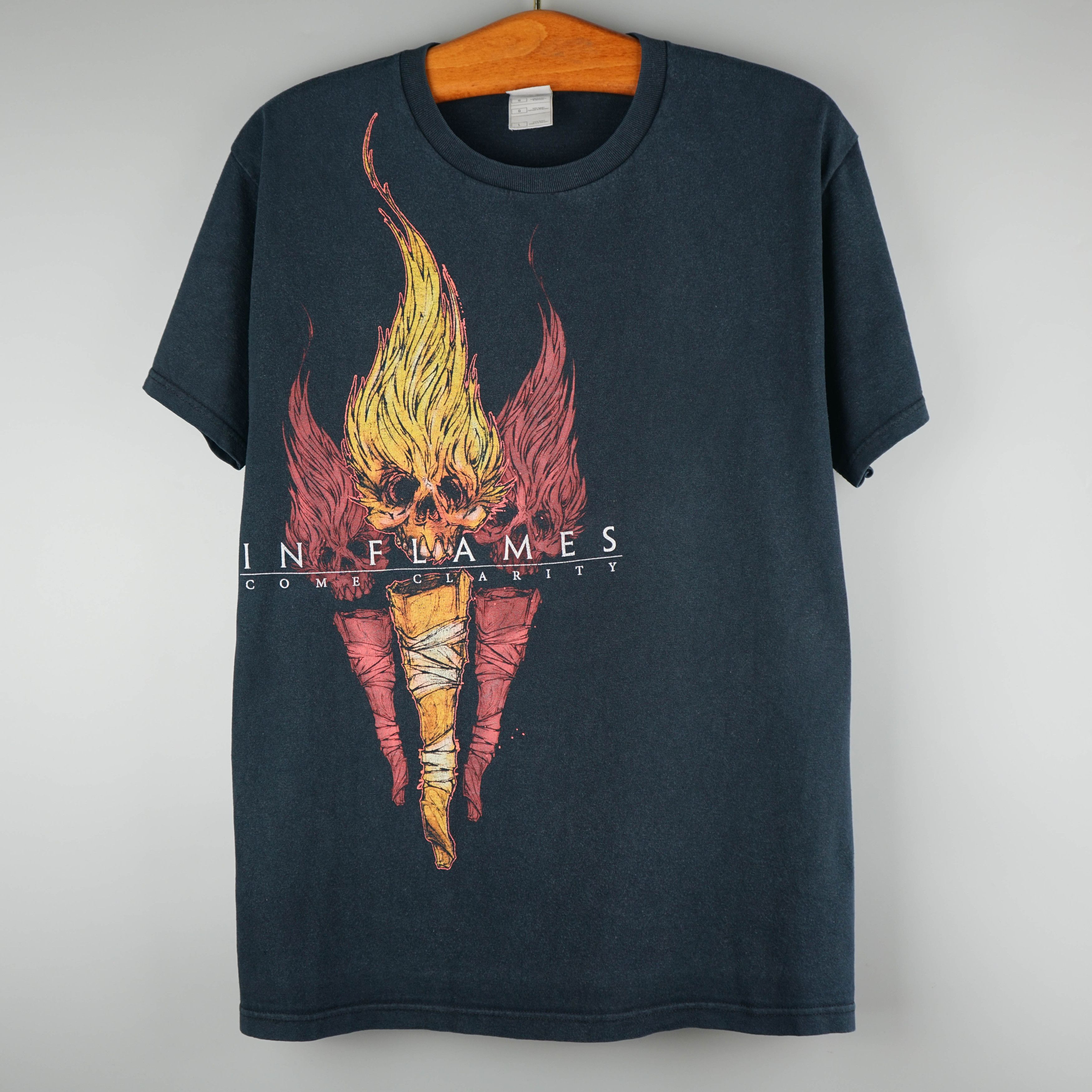 Band Tees × Rock T Shirt × Vintage Vintage 2006 In Flames T-Shirt Come  Clarity | Grailed