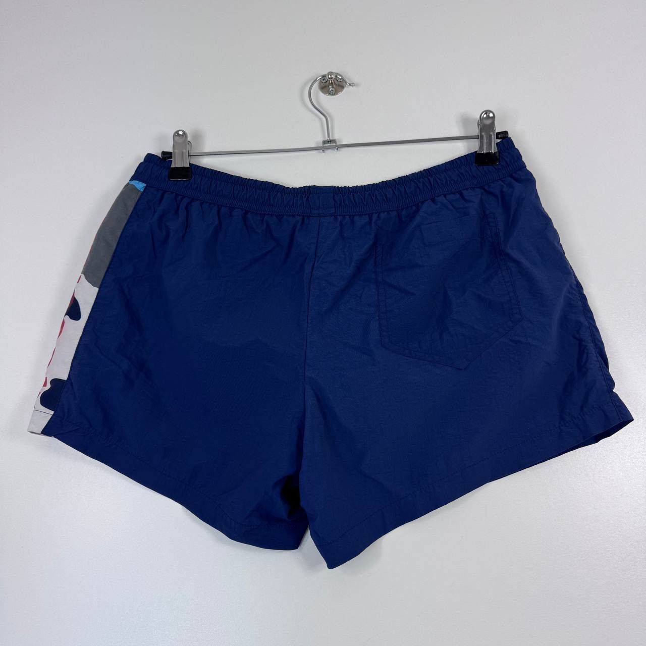 Moschino Moschino Swim Shorts Navy Logo Print Mens Beach Trunks M Size US 32 / EU 48 - 8 Thumbnail