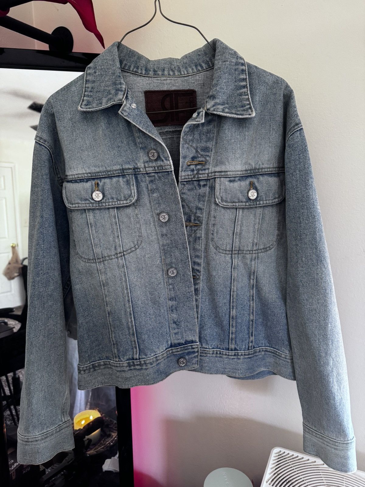 Other Vintage Rafaella Blue Denim Jacket Size S Size US S / EU 44-46 / 1 - 1 Thumbnail