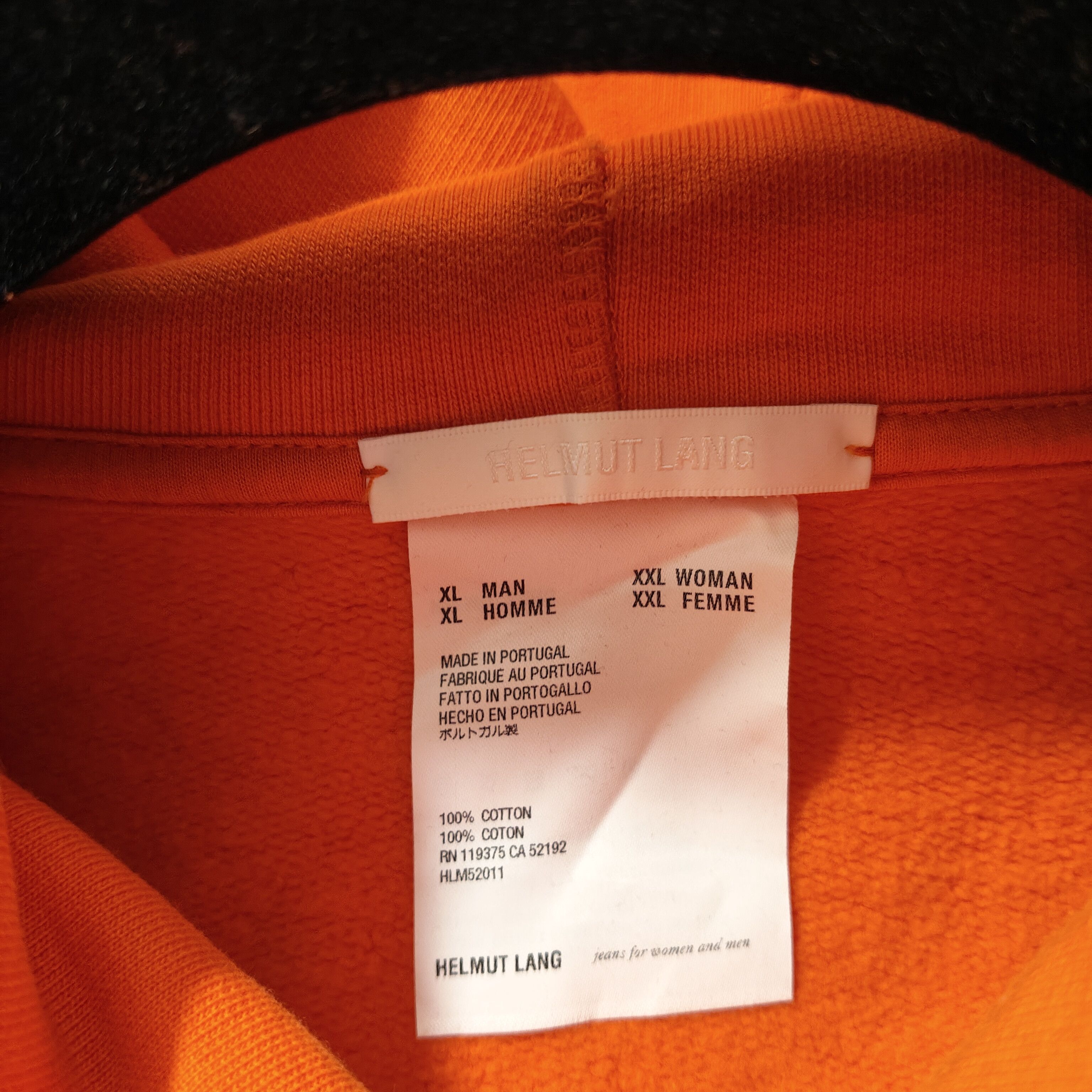 Helmut Lang HELMUT! Print hoodie Size US XL / EU 56 / 4 - 13 Thumbnail