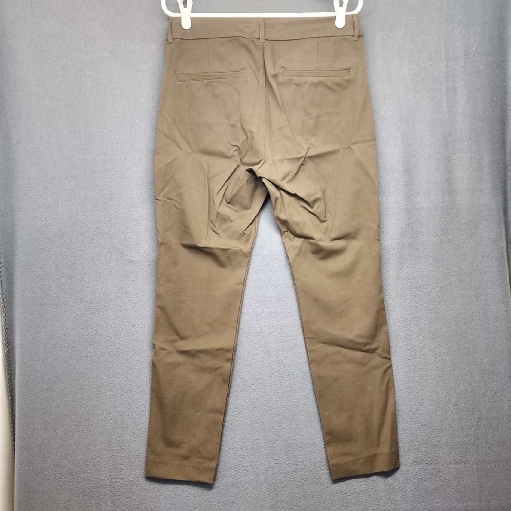 Old Navy VINTAGE Old Navy Pants Womens 12 Petite Brown High Rise Pixie Skinny Stretch Office Pixie Womens 12 Petite Brown High Rise Skinny Stretch Office Size 34" / US 12 / IT 48 - 2 Thumbnail
