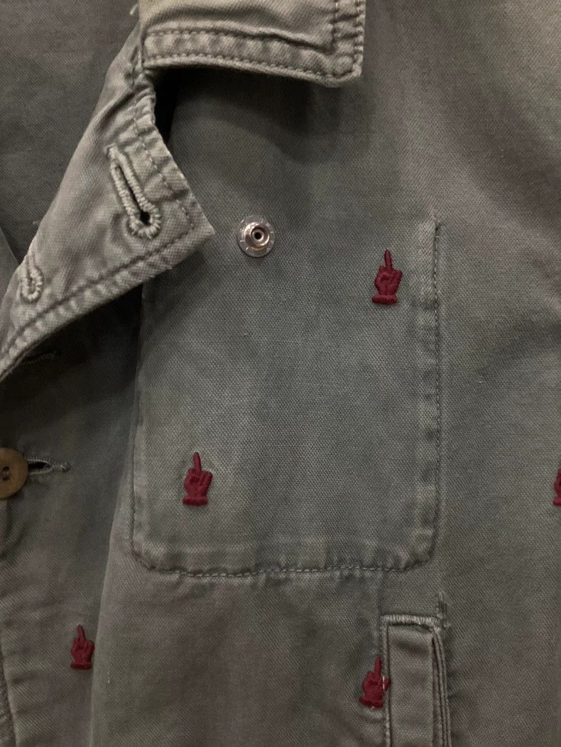 Undercover UNDERCOVER2013SS Pattern Cotton Riders Jacket 2504-Nextarr Size US M / EU 48-50 / 2 - 7 Thumbnail