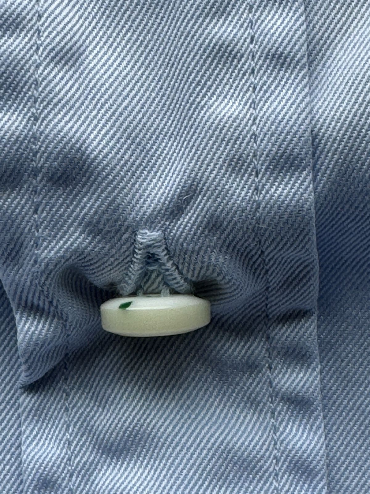 Bevilacqua BEVILACQUA Italy Handmade Mens Blue Cotton Dress Shirt Size US S / EU 44-46 / 1 - 25 Thumbnail