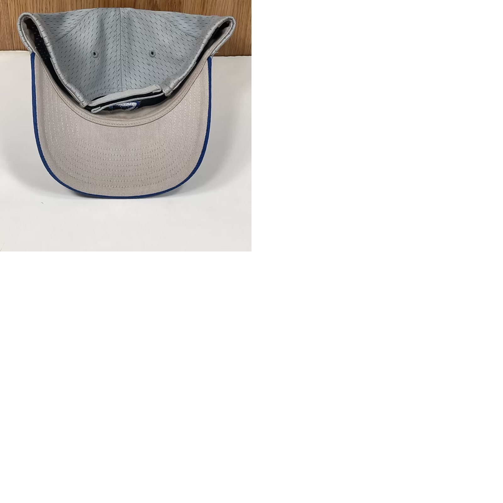 Vintage Richardson Hat Adjustable Pro Adult Size GrayBlue StrapBack Baseball Cap Size ONE SIZE - 9 Thumbnail
