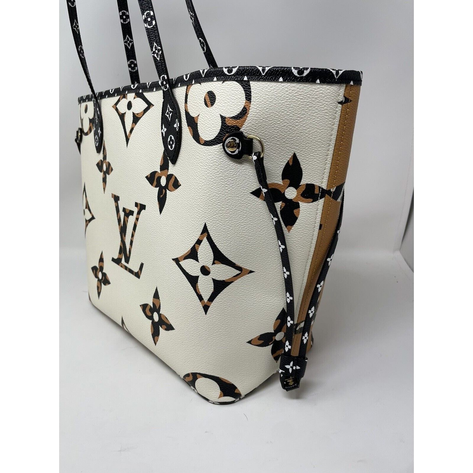 Louis Vuitton Louis Vuitton Neverfull MM Tote Limited Edition Jungle Mono Size ONE SIZE - 6 Thumbnail