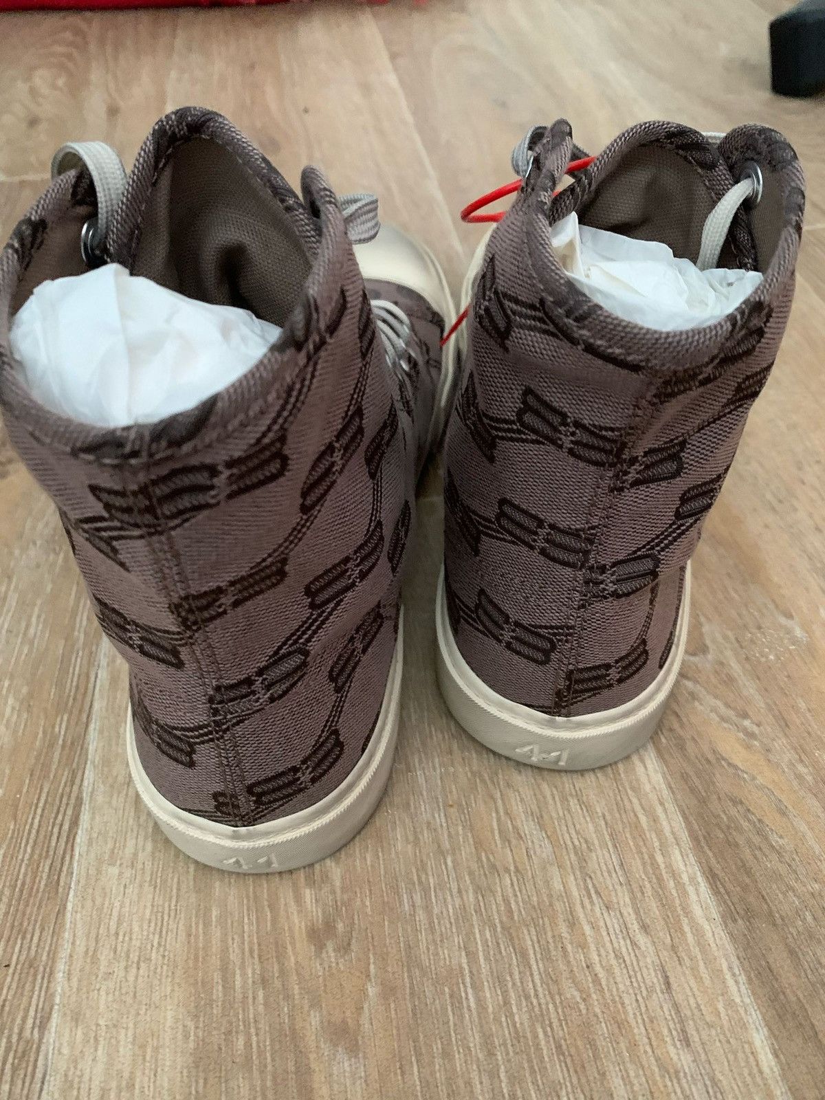 Balenciaga Balenciaga Paris Logo Hightop Sneaker Sz.41 Size US 11 / IT 41 - 6 Thumbnail