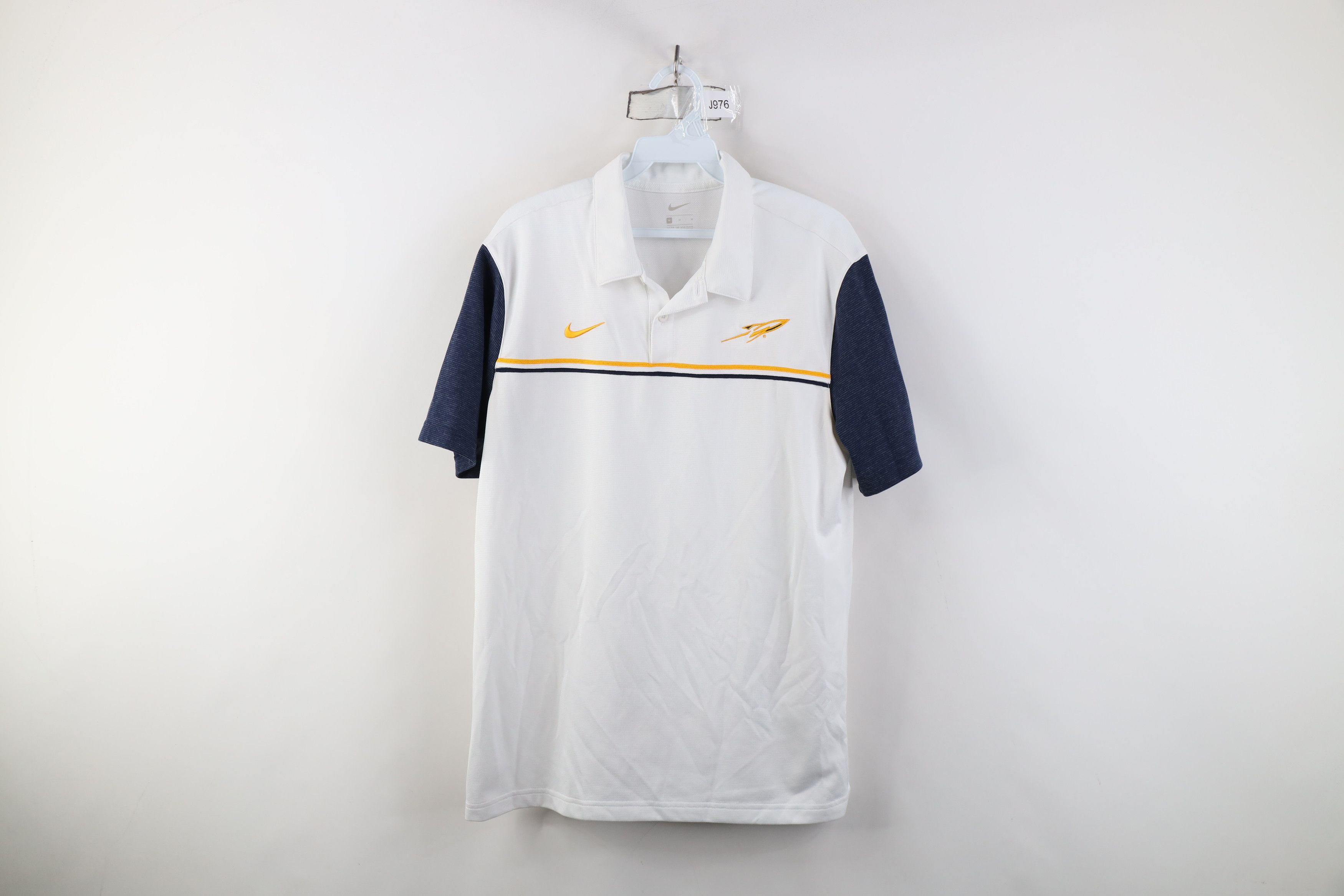 Nike Nike University of Toledo Football Golf Polo Shirt White Size US M / EU 48-50 / 2 - 1 Thumbnail