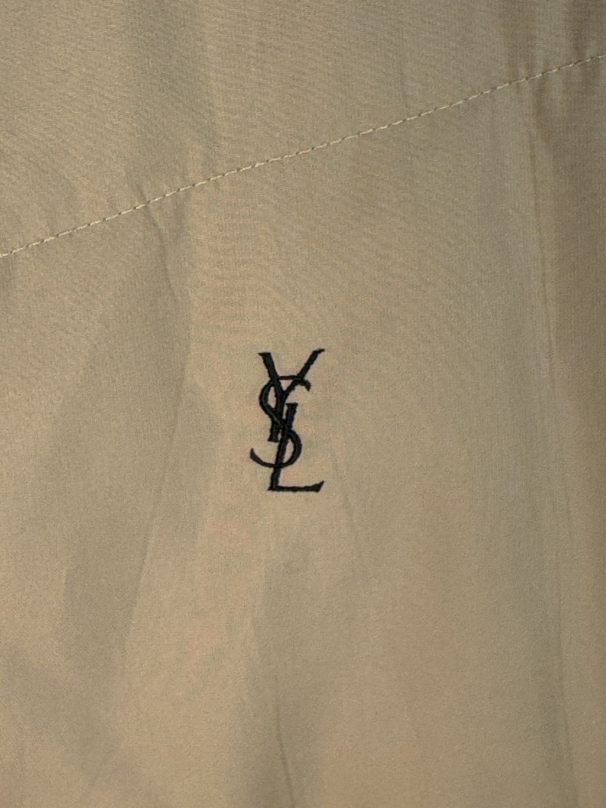 Yves Saint Laurent 2Side Puffer YSL Down Jacket Winter Beige/Black Bomber Zip Size US M / EU 48-50 / 2 - 7 Thumbnail