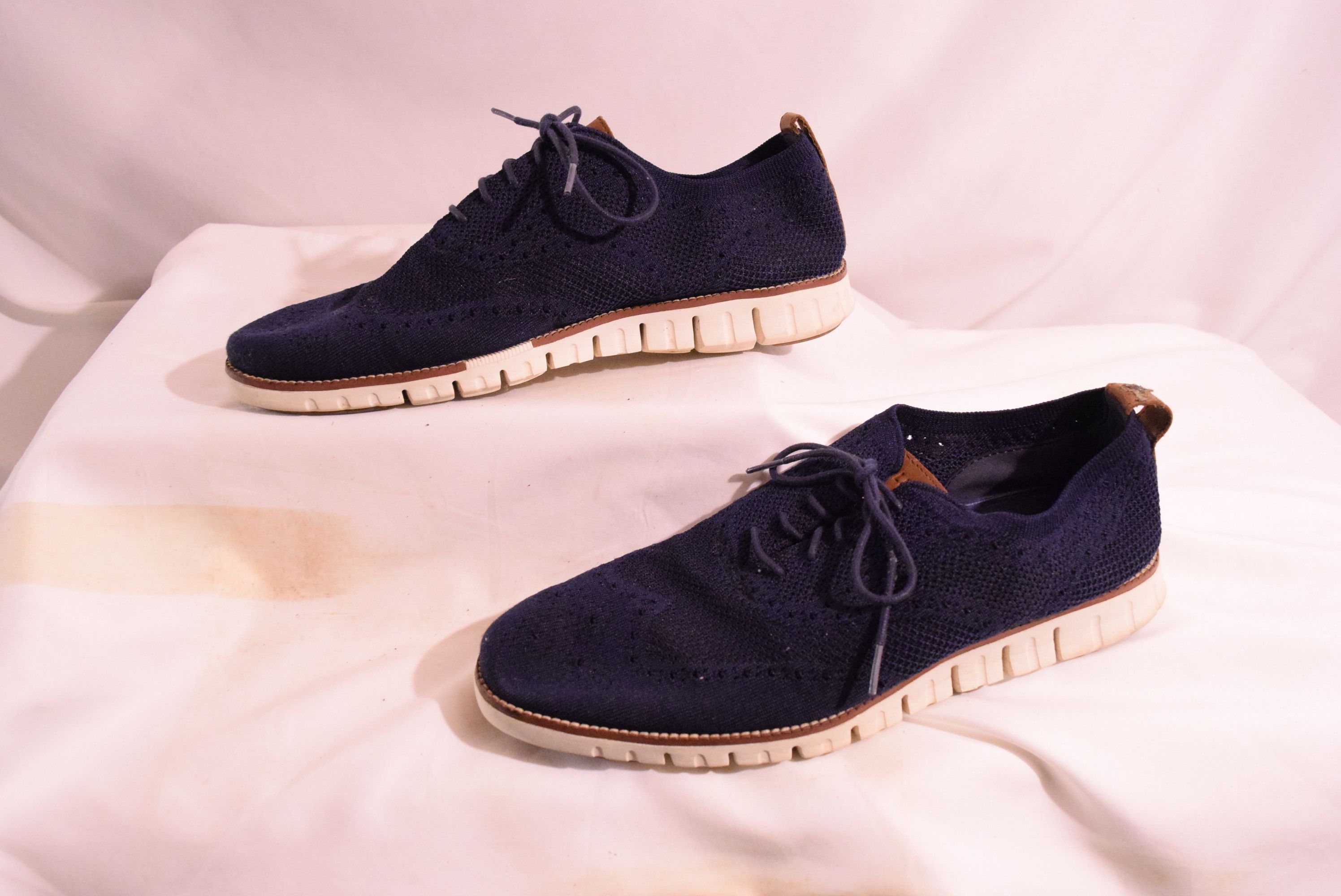 Cole Haan Cole Haan Men's ZEROGRAND Stitchlite Wingtip Oxford Shoes Size US 11 / EU 44 - 4 Thumbnail