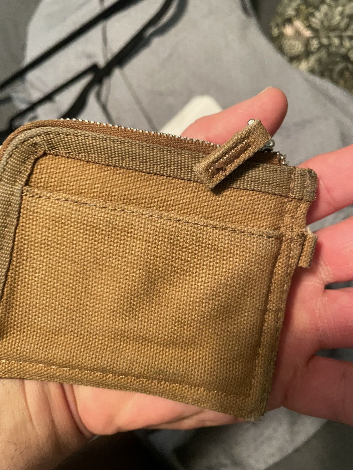 Carhartt Wip Canvas zip wallet Size ONE SIZE - 2 Thumbnail
