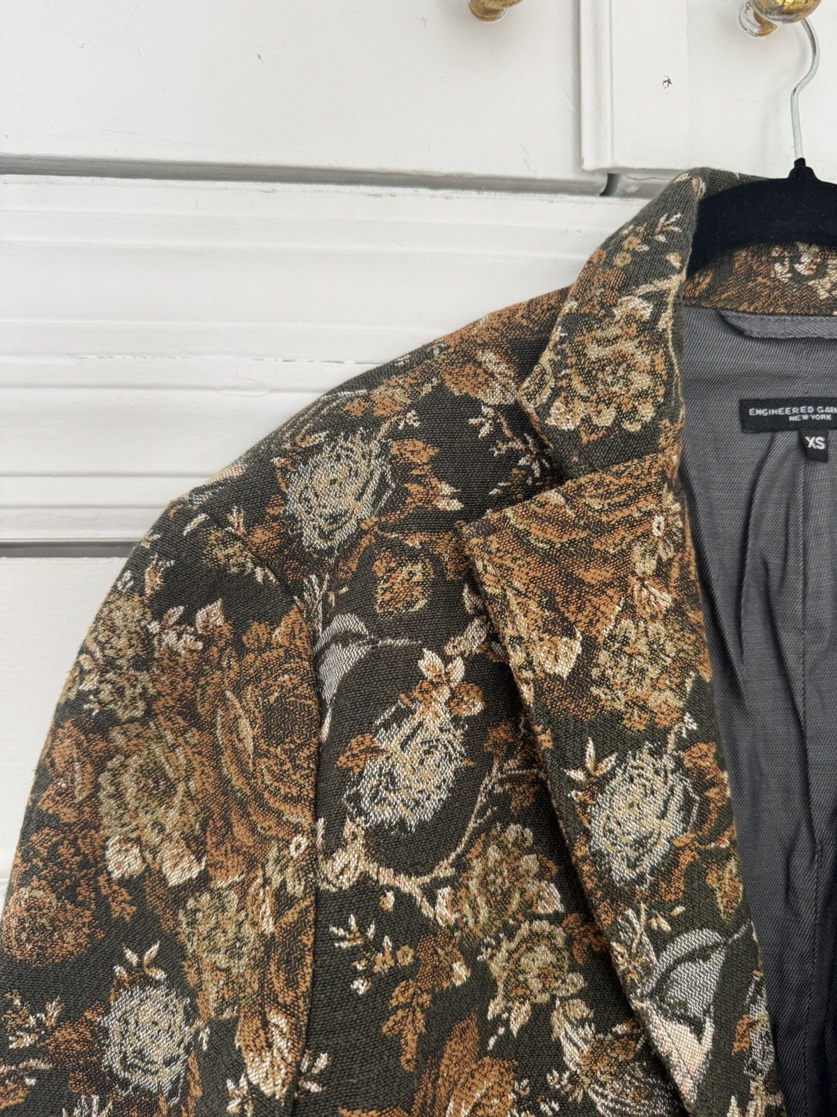 Engineered Garments Engineered Garments Baker Hummingbird Jacquard Jacket XS Size 36S - 2 Thumbnail