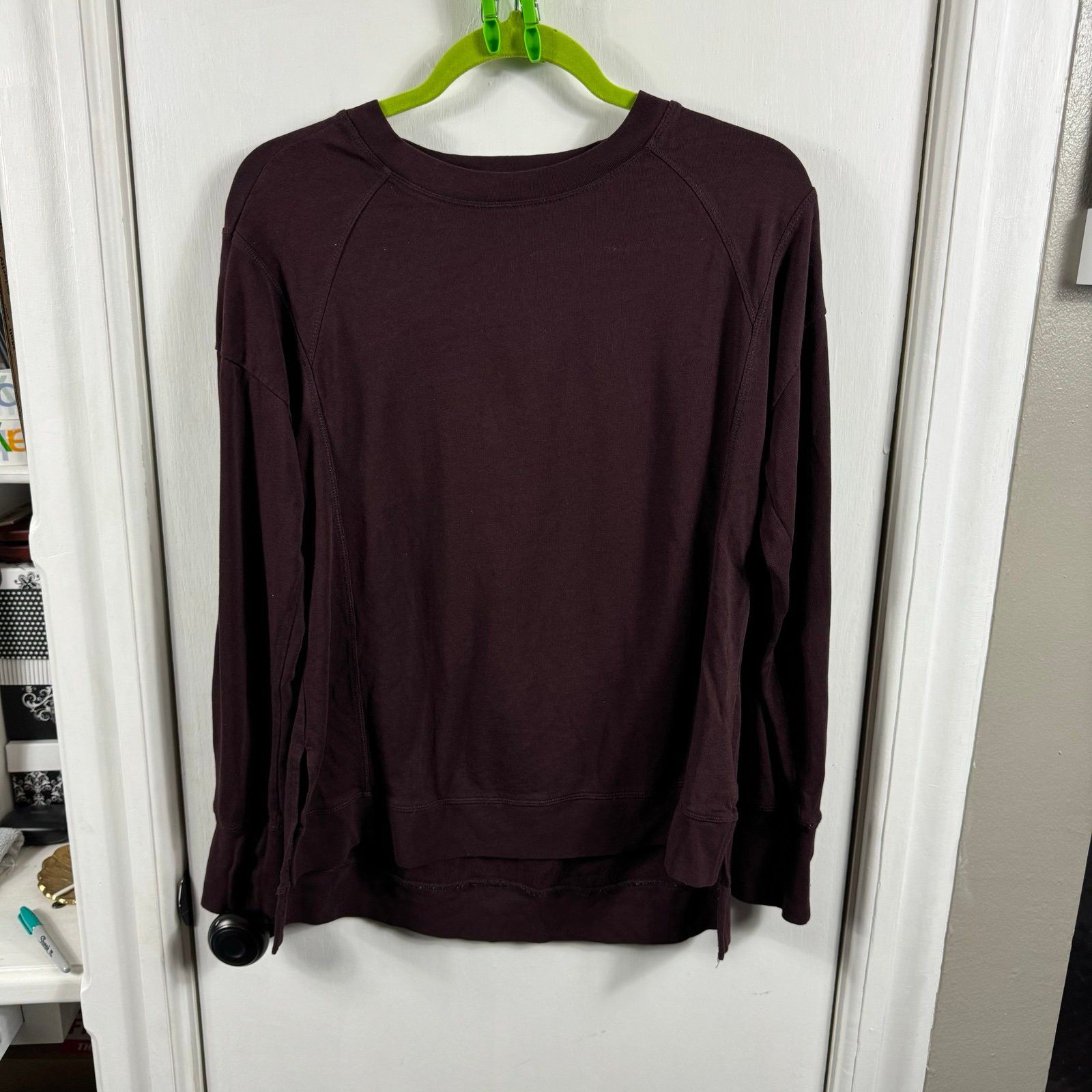 Sweaty Betty Sweaty Betty After Class Sweatshirt maroon athleisure athle Size S / US 4 / IT 40 - 2 Thumbnail