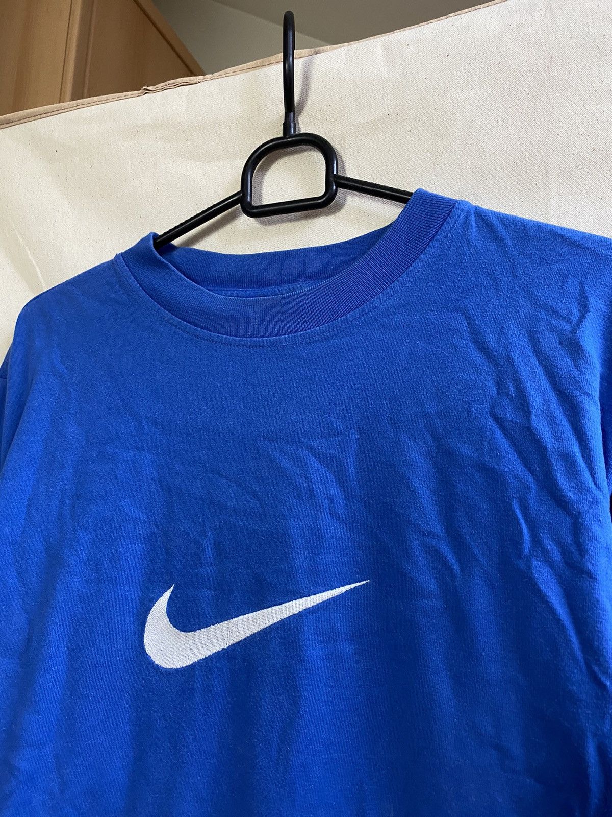 Nike × Vintage Nike Central Swoosh Logo Vintage Tee Size S Size US S / EU 44-46 / 1 - 1 Thumbnail