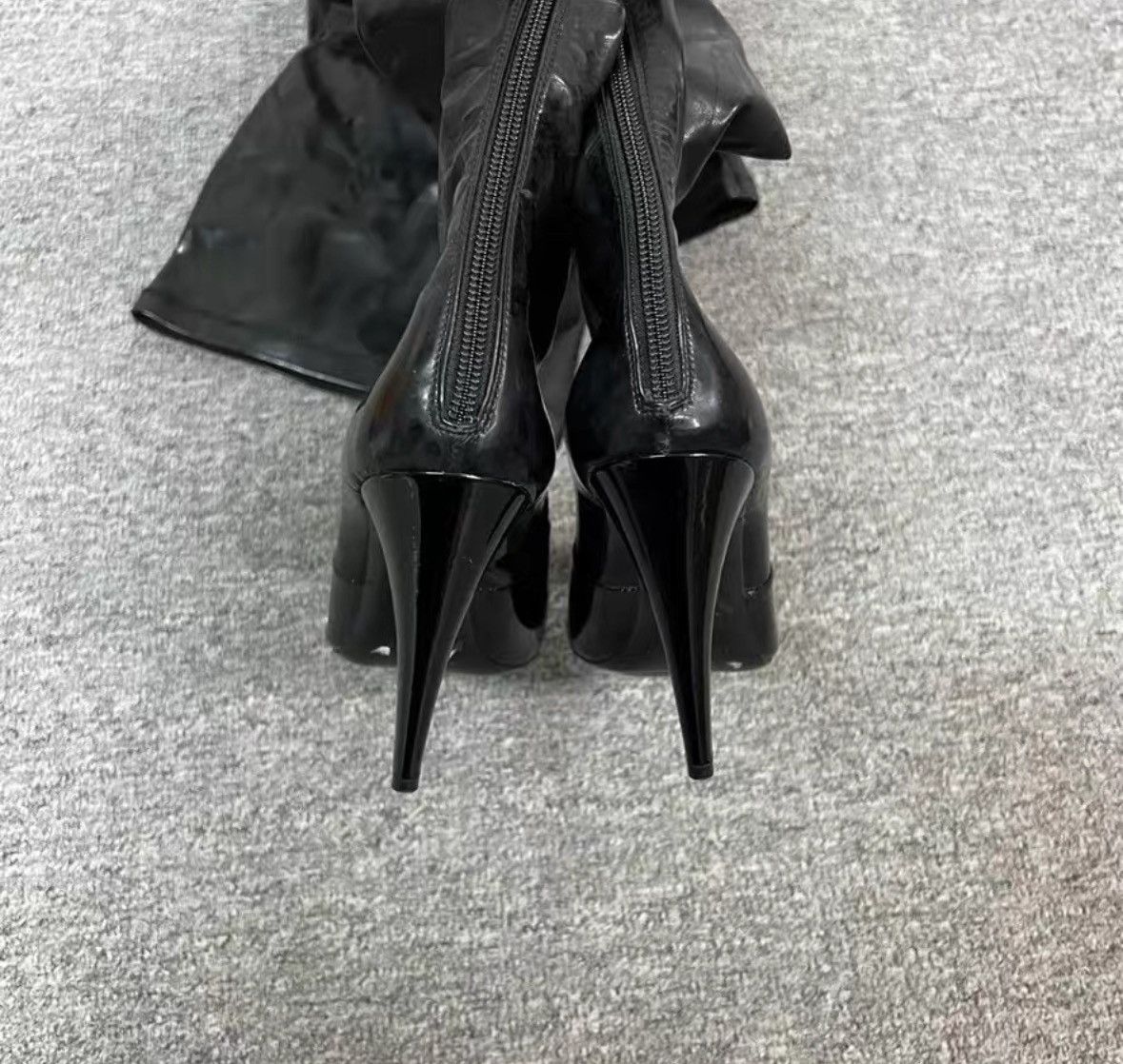 Saint Laurent Paris Saint Laurent Paris High Heel Super Long Boots Size US 8 / IT 38 - 6 Thumbnail