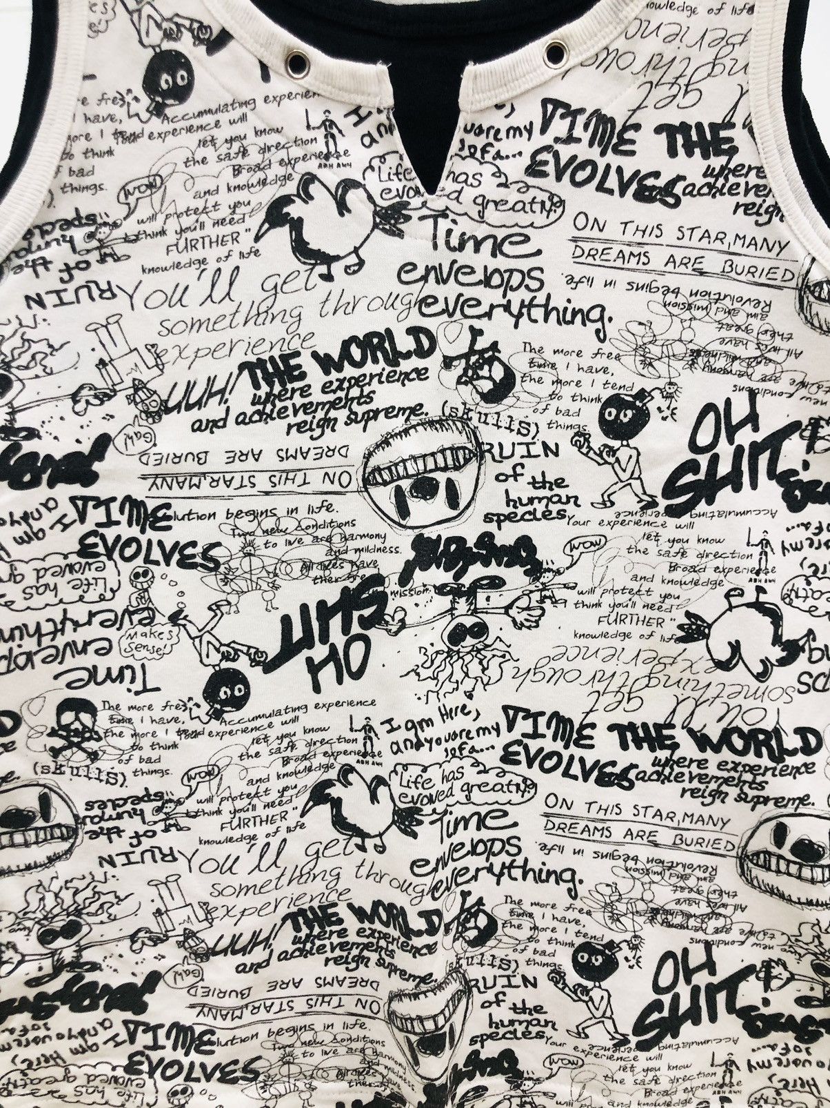 Japanese Brand × Seditionaries Beaumont Carr Full Print Poem Tanktop Size US M / EU 48-50 / 2 - 2 Thumbnail