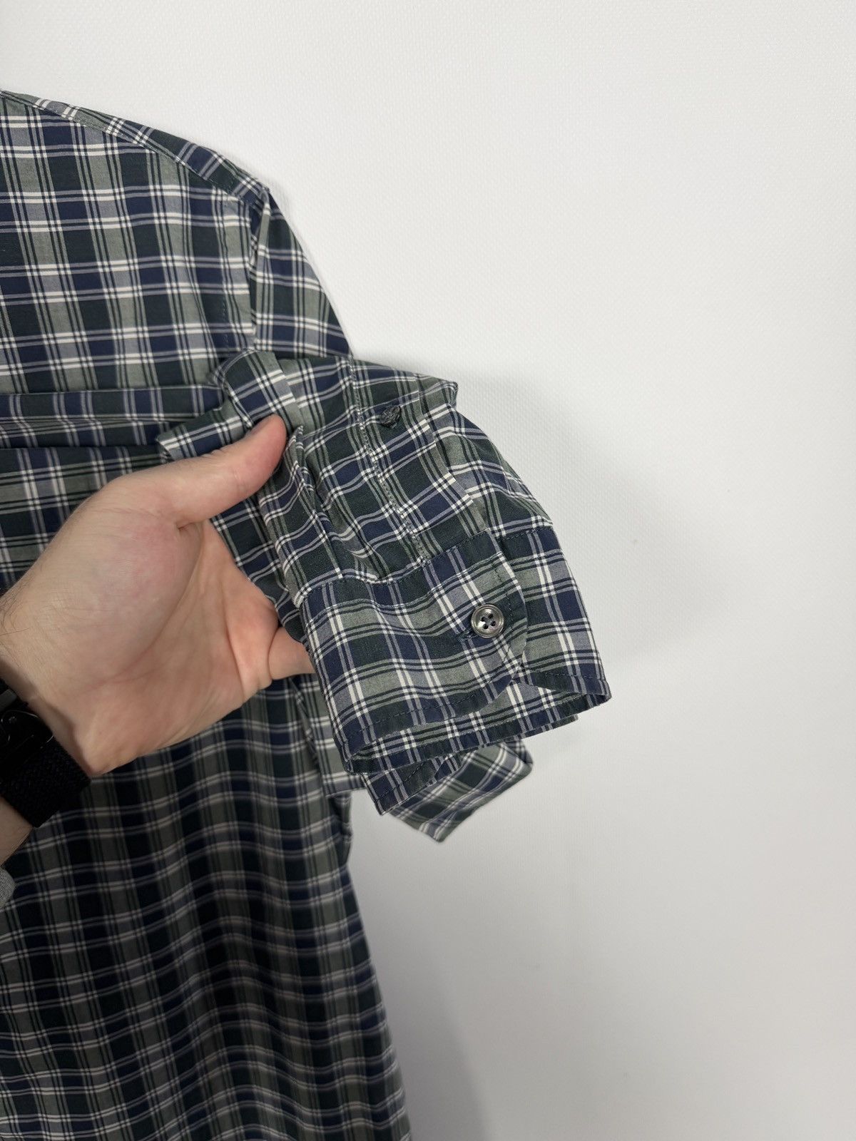 Lacoste Lacoste Long Sleeve Plaid Shirt Button Up Slim Fit Size M Size US M / EU 48-50 / 2 - 7 Thumbnail