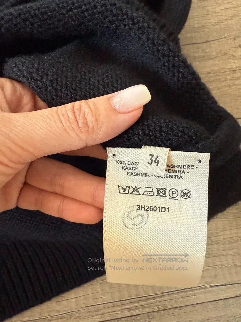 Hermes Hermes 100% Cashmere Sweater Size XXS / US 00 / IT 34 - 4 Thumbnail