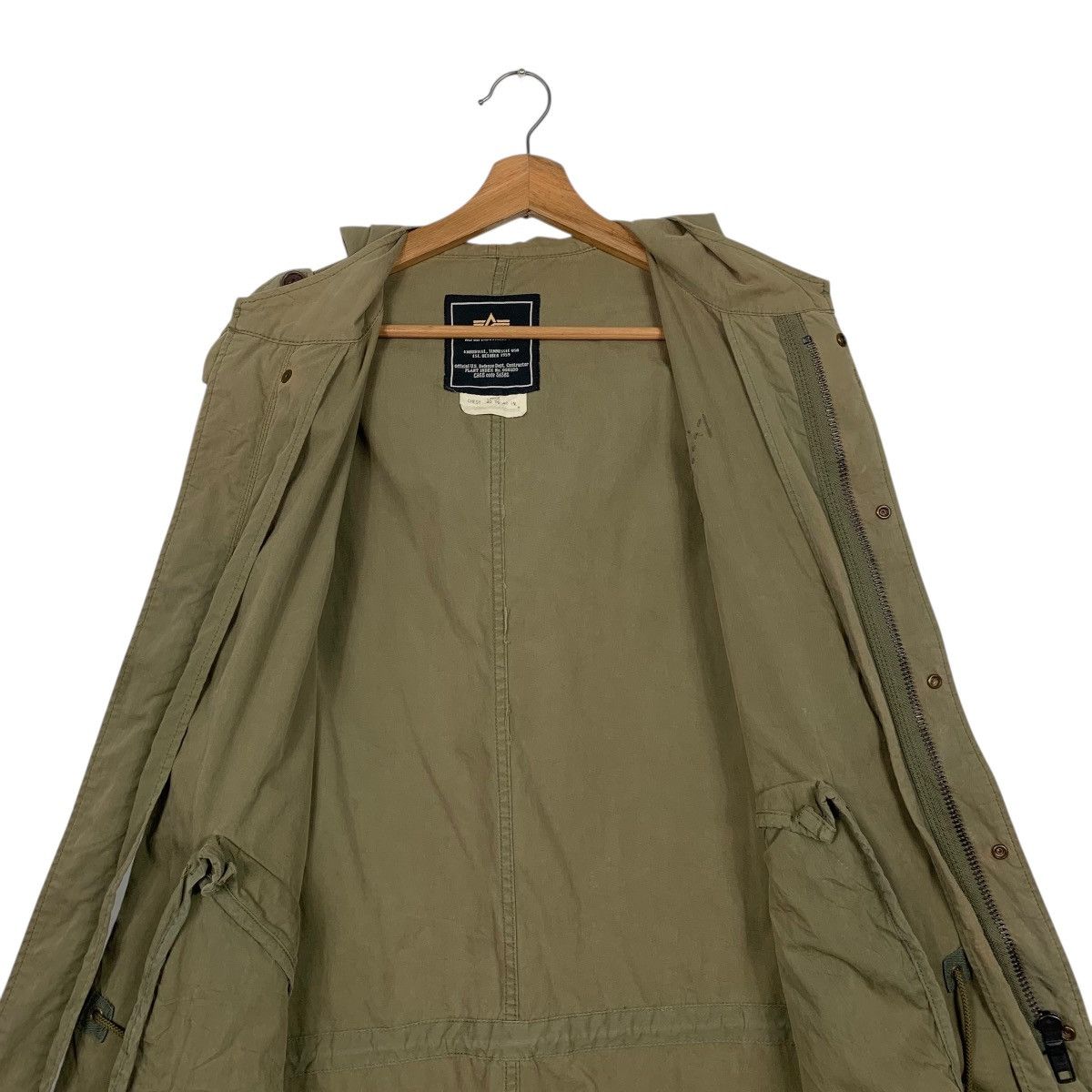 Alpha Industries Vintage Distressed Alpha Industries Military Parka Size US M / EU 48-50 / 2 - 13 Thumbnail