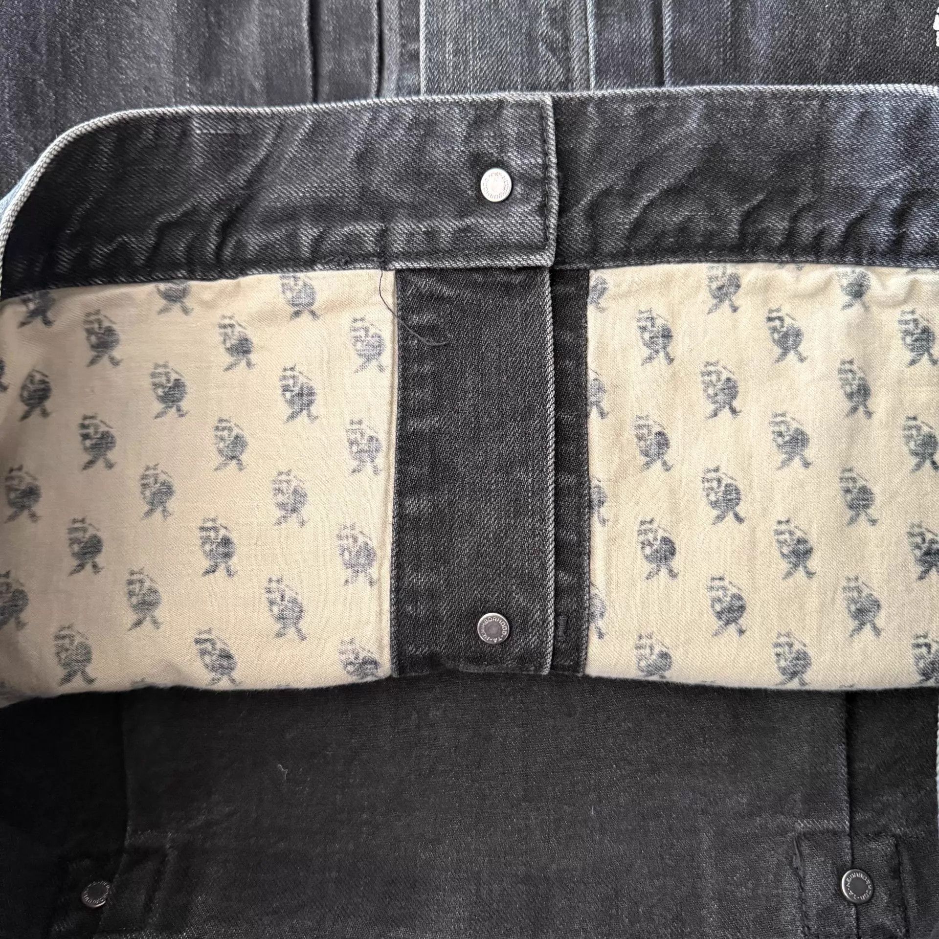 Neighborhood Neighborhood 14AW HK Cow King Denim Jacket Black Size US L / EU 52-54 / 3 - 8 Thumbnail