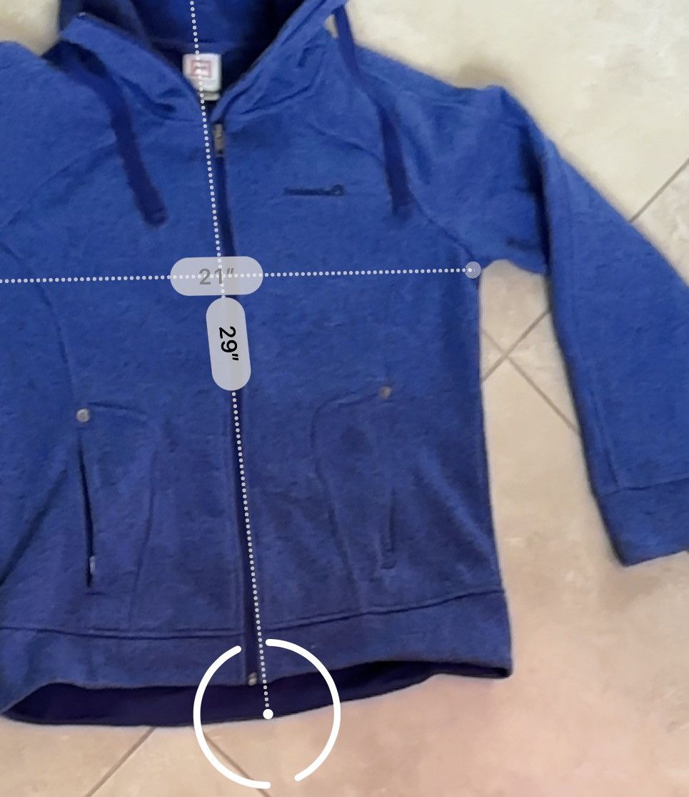 Avalanche Blue Avalanche Womens Full Zip Fleece Jacket Size L Size L / US 10 / IT 46 - 8 Thumbnail