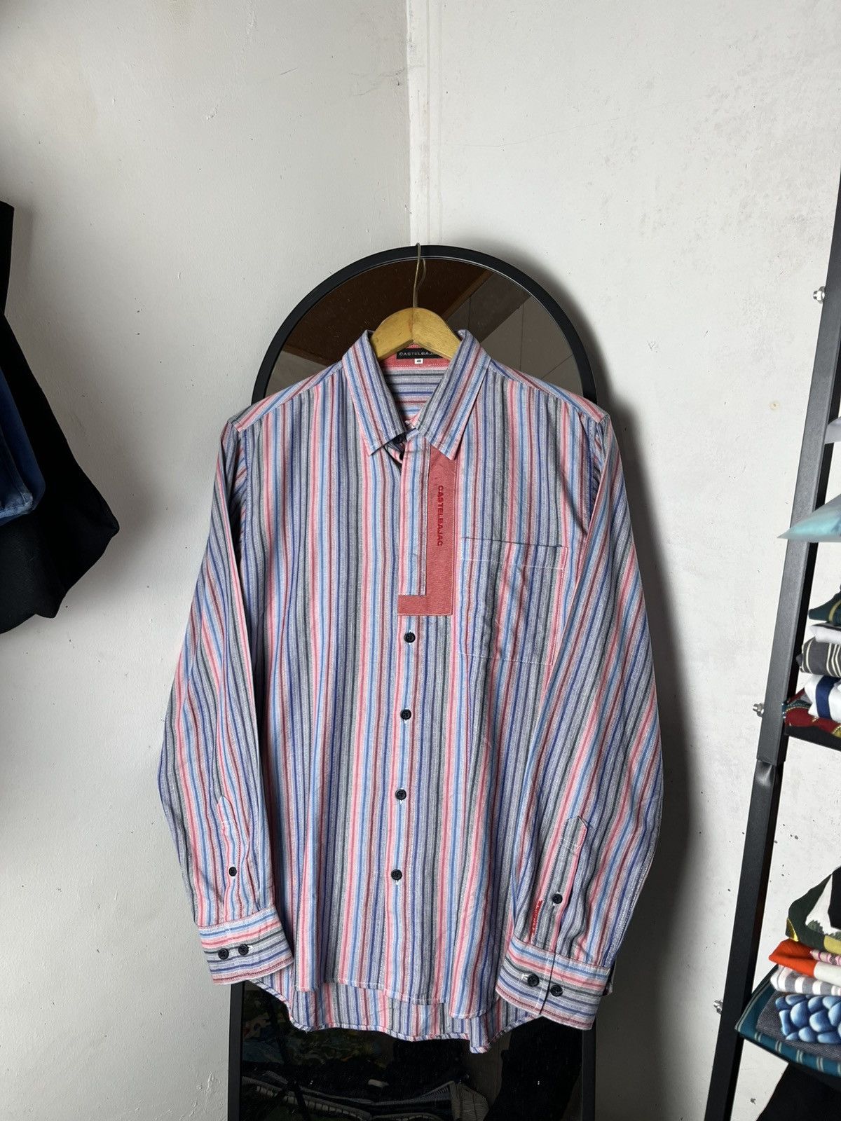 Jean Charles De Castelbajac Vintage striped castel bajac /prada/iceberg/helmutlang/ Size US S / EU 44-46 / 1 - 1 Thumbnail