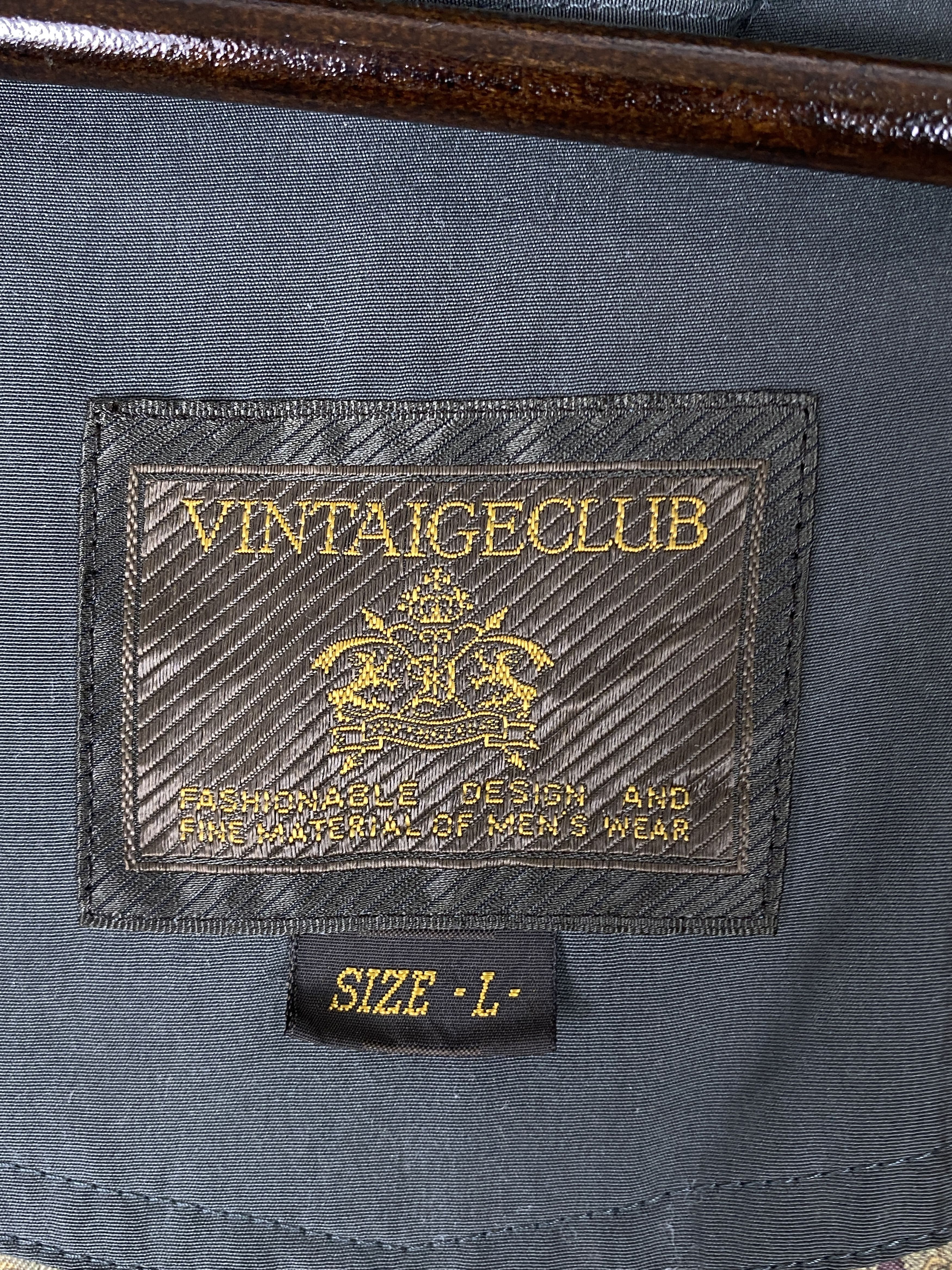 Japanese Brand Vintage Vintaige Club Zip Up Jacket J1865 Size US M / EU 48-50 / 2 - 8 Thumbnail