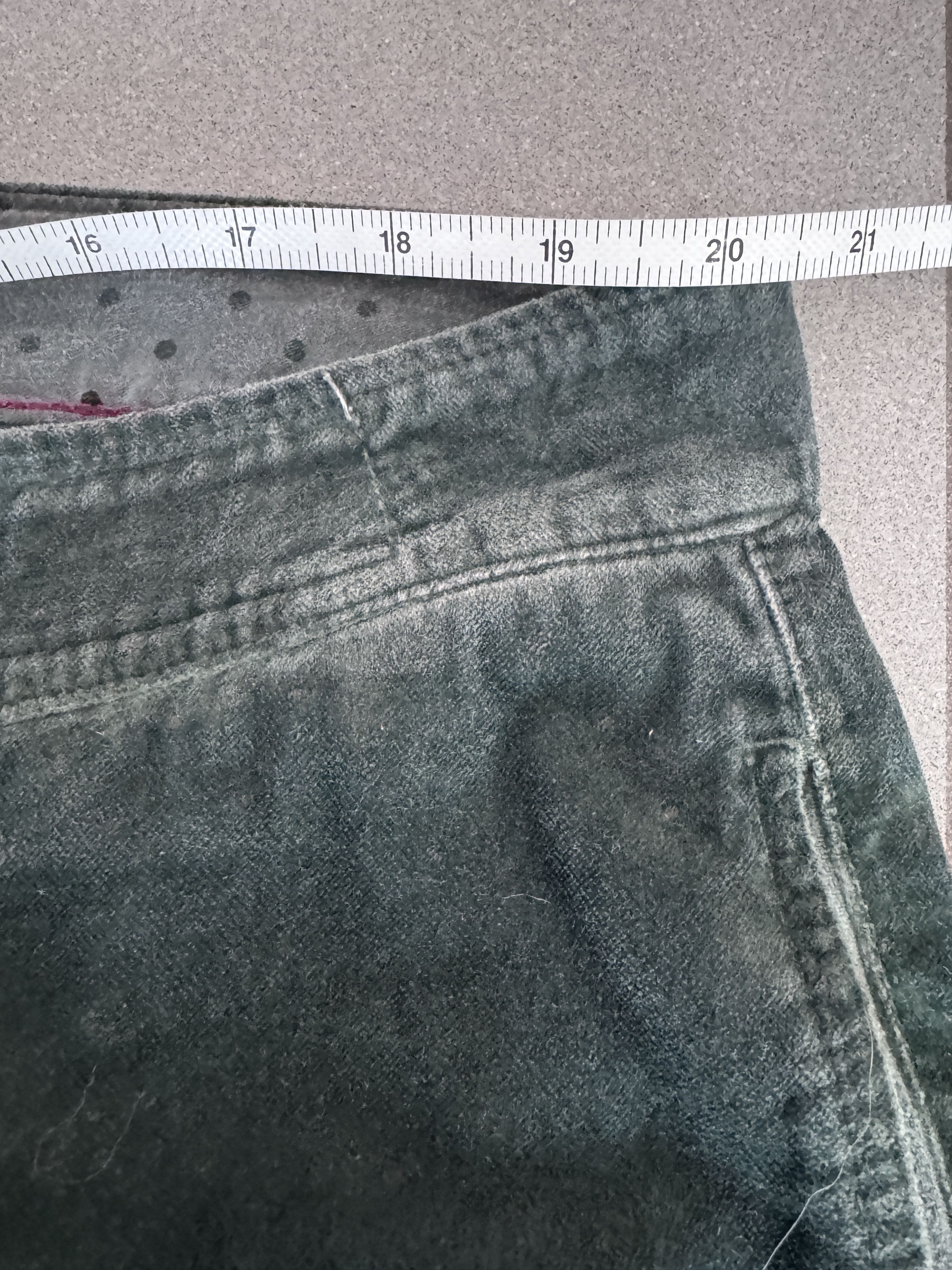 Massimo Alba MASSIMO ALBA - Thick green slacks with yellow dot motif Size US 40 / EU 56 - 7 Thumbnail
