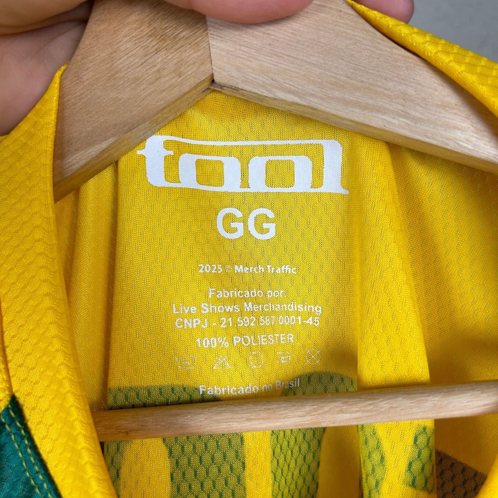 Other Tool Band Sao Paulo Brazil Los Angeles Large Soccer Jersey Size US L / EU 52-54 / 3 - 4 Thumbnail