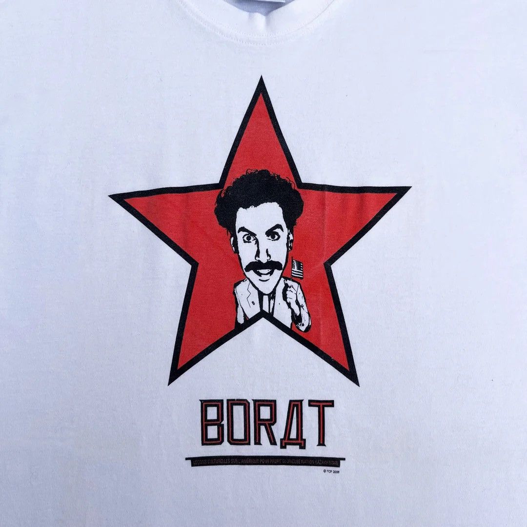 Vintage Borat 2006 Y2k Vintage Fox Movie Promo Graphic T-Shirt Size US L / EU 52-54 / 3 - 2 Thumbnail