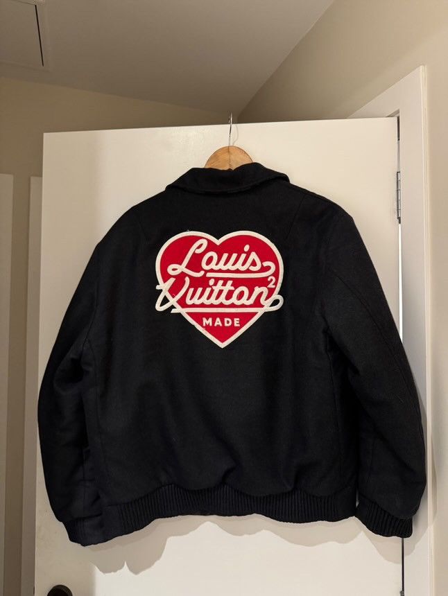 LOUIS VUITTON Human Made コラボ スウェット LOUIS VUITTON ルイ・ヴィトン 22ss NIGO human made スクエアー