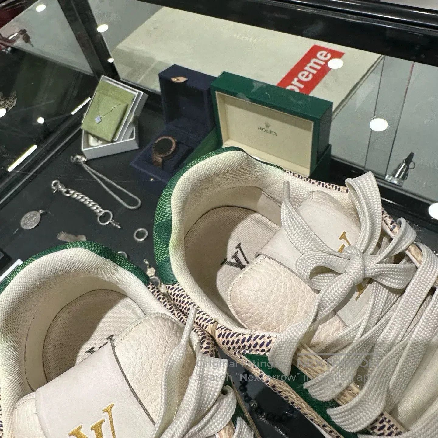 Louis Vuitton Louis Vuitton Damier Green Shoes. Size US 9.5 / EU 42-43 - 6 Thumbnail