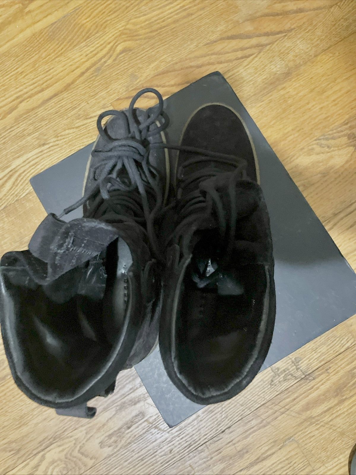 Represent Clo. REPRESENT DUSK BOOTS LEATHER SUEDE GUM SOLE SZ 8 Size US 8 / EU 41 - 6 Thumbnail