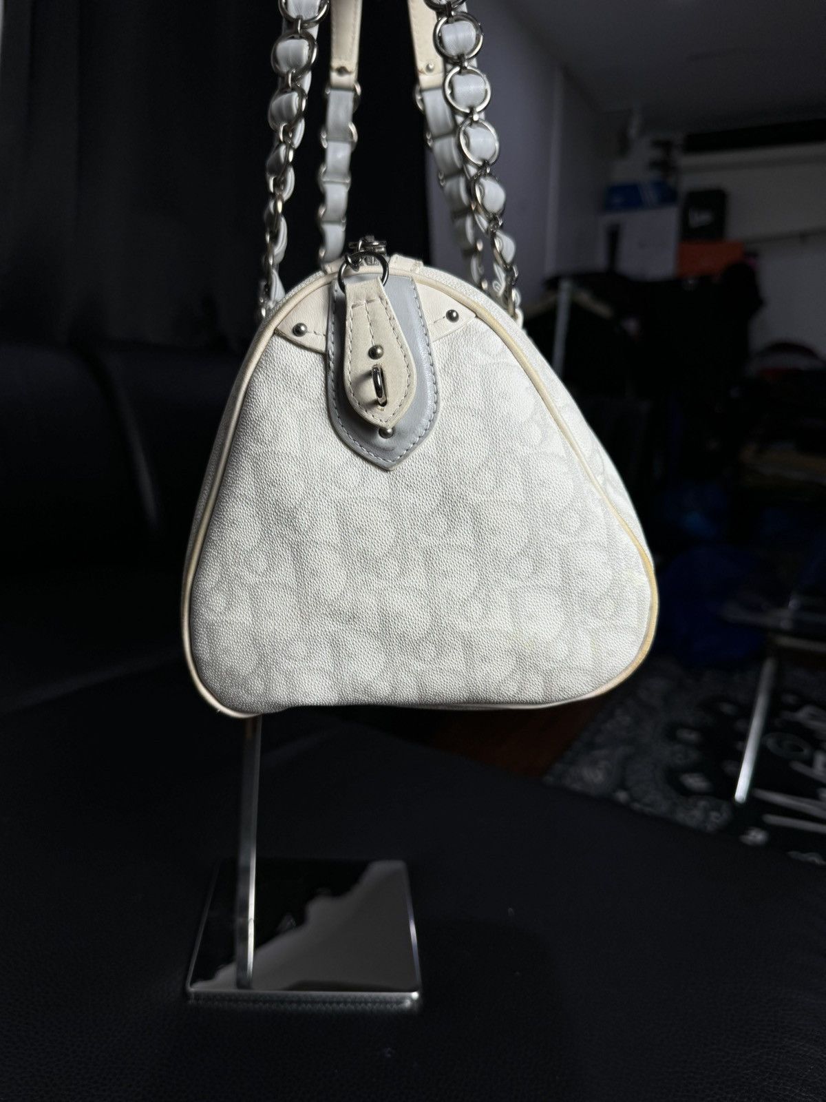Dior Vintage Dior Romantique Boston Bag Size ONE SIZE - 5 Thumbnail