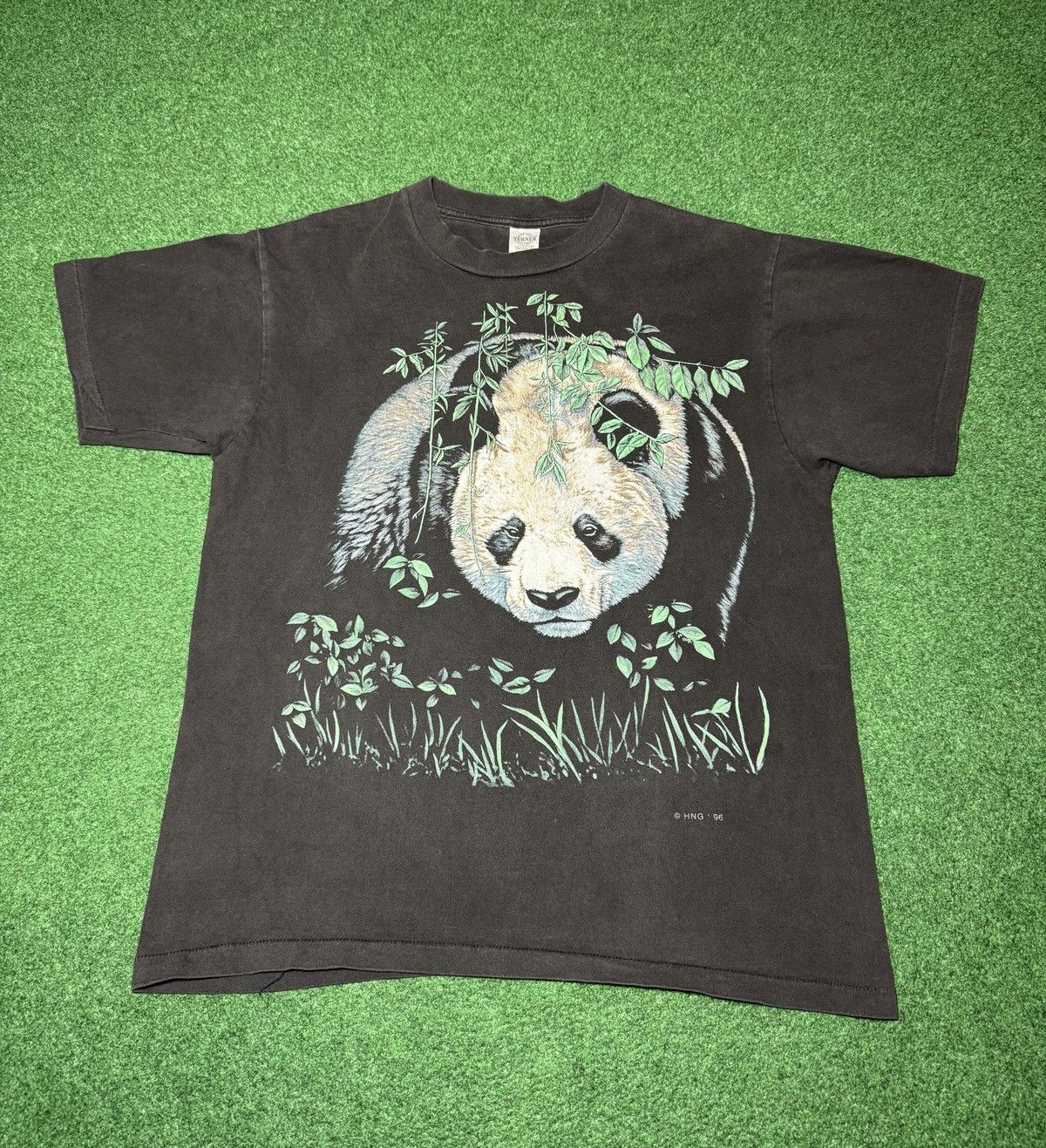 Vintage Vintage 90s Panda Animal Tee Bamboo Large 21x27 T Shirt Size US L / EU 52-54 / 3 - 1 Thumbnail