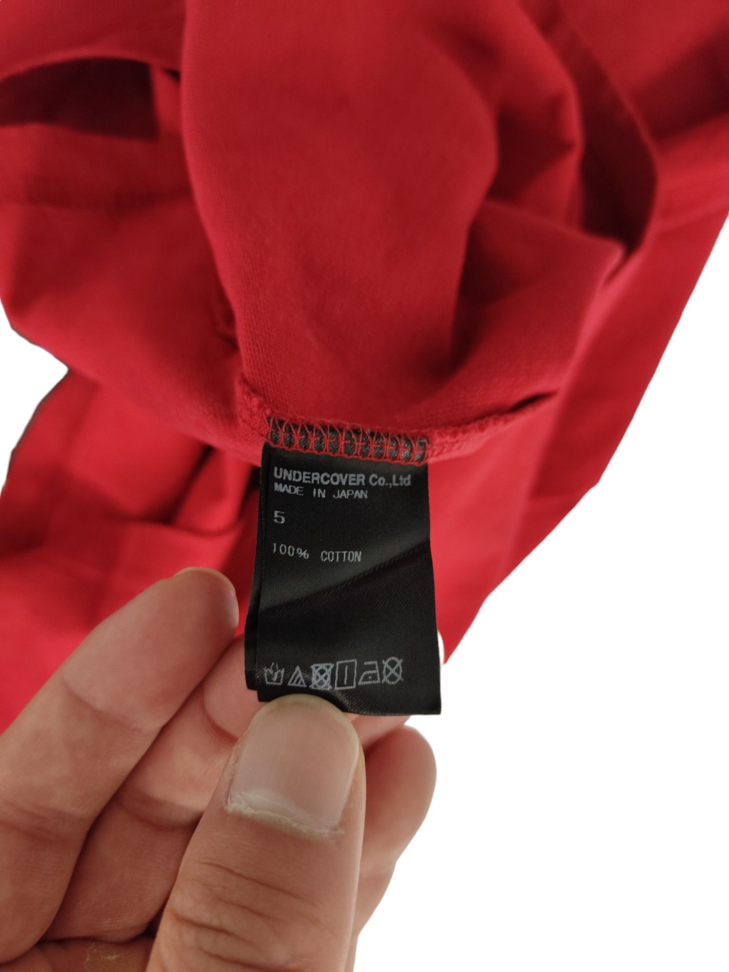 Undercover Red Graphic Tee Size US XXL / EU 58 / 5 - 5 Thumbnail