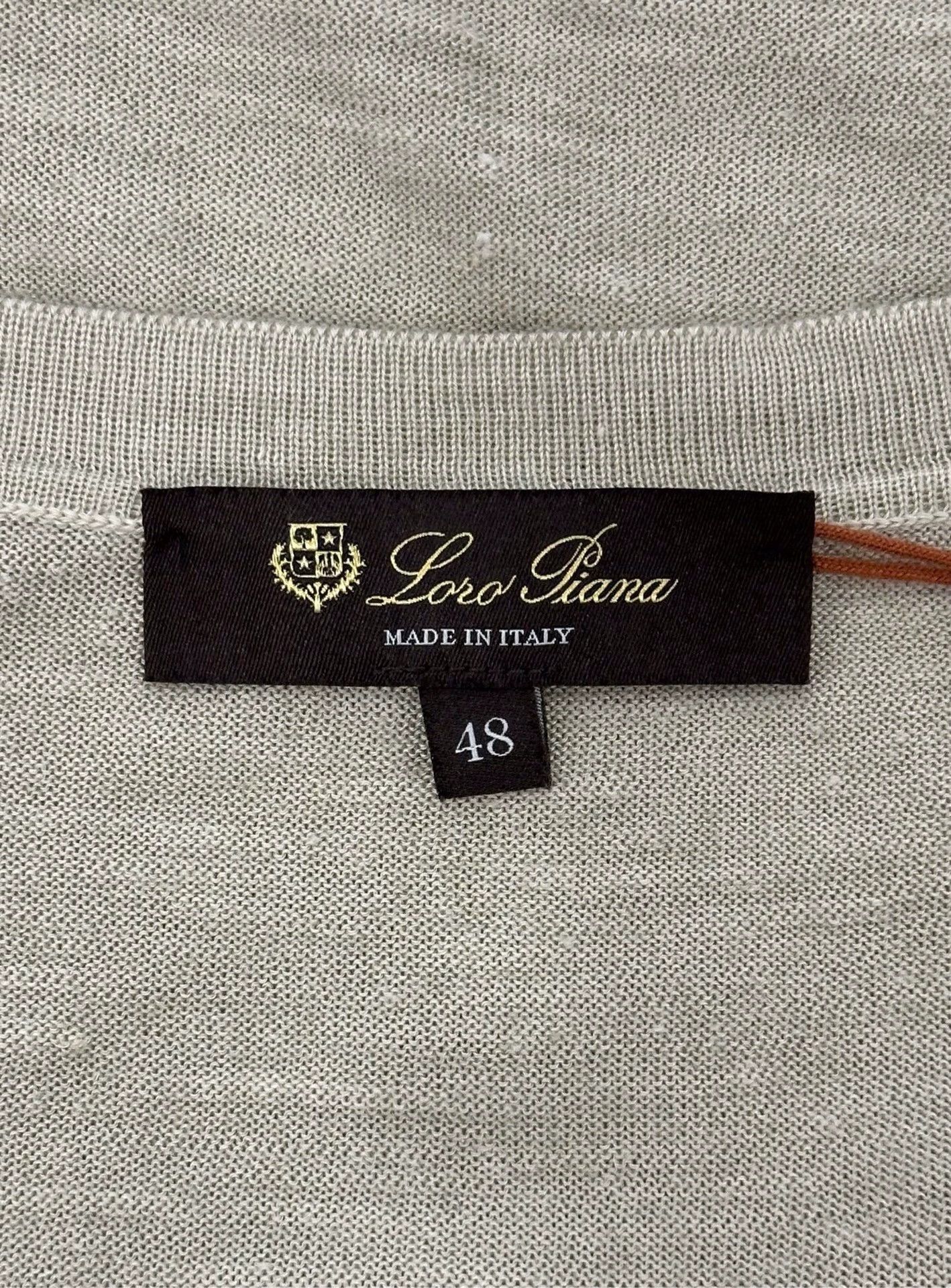 Loro Piana Loro Piana Men Silk-Cashmere Knit Polo 48 Size US M / EU 48-50 / 2 - 4 Thumbnail