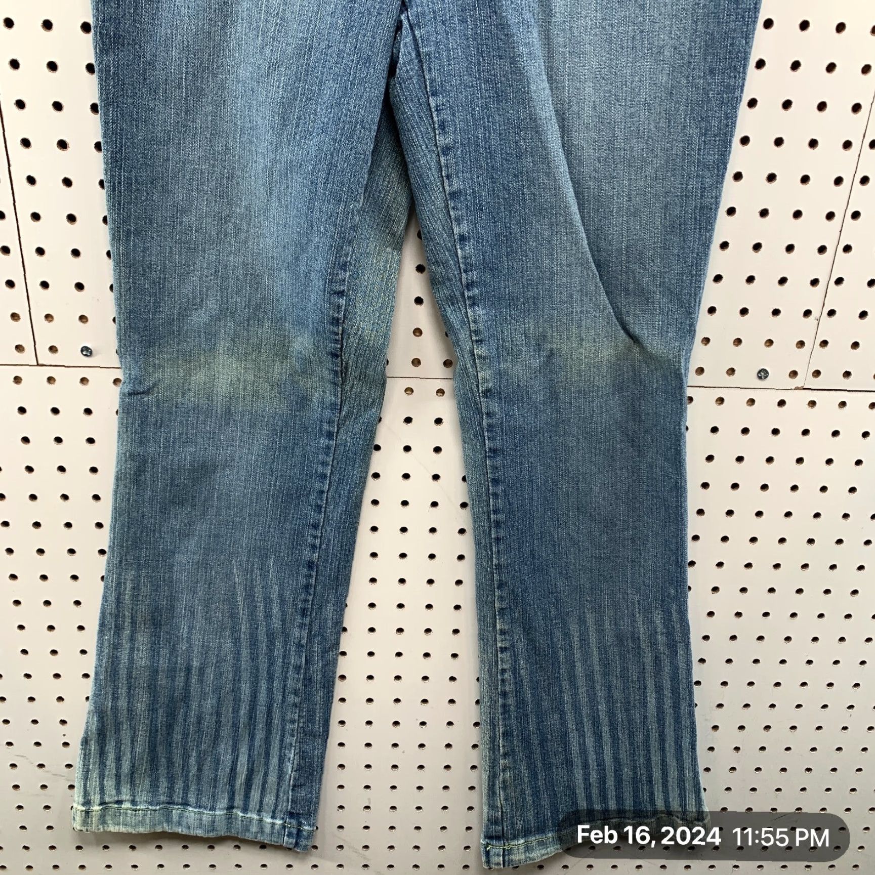 Faded Glory VINTAGE Faded Glory Jeans Denim Flared Womens Size 10 29x30 Blue Y2K Vintage 90s Womens Jeans Size 32" / US 10 / IT 46 - 6 Thumbnail