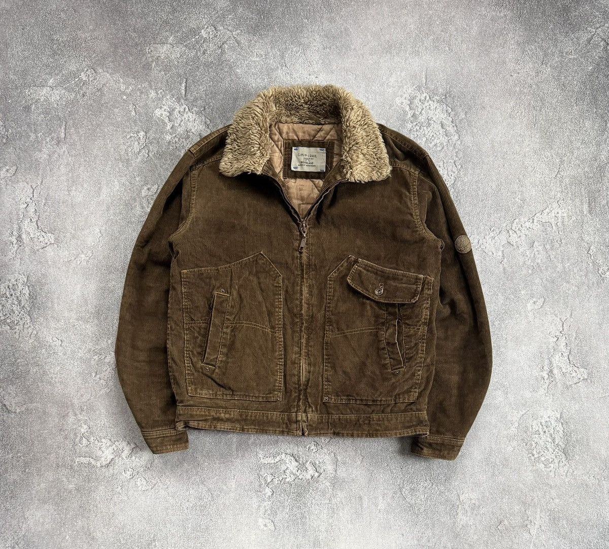 Retro M/size velvet corduroy jacket tracker if six was nine