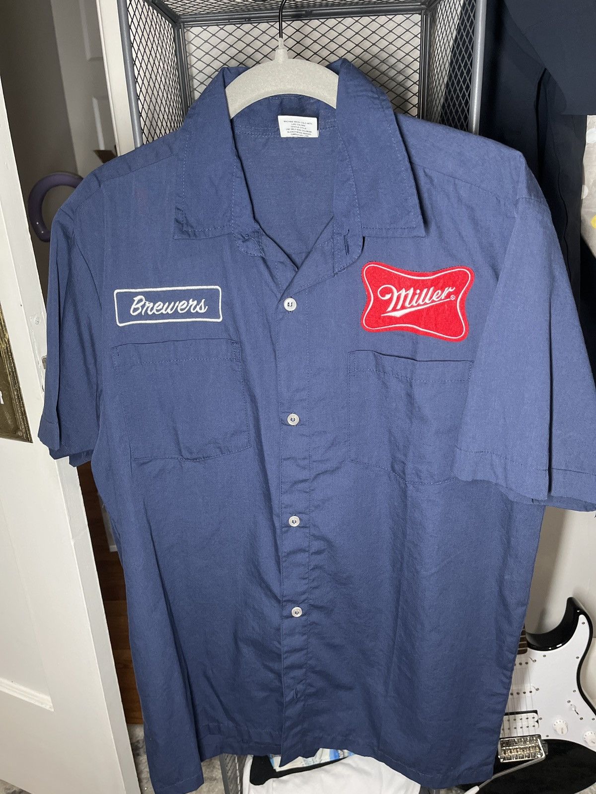 Other Milwaukee Brewers Miller Button Up Short Sleeve Size US M / EU 48-50 / 2 - 1 Thumbnail