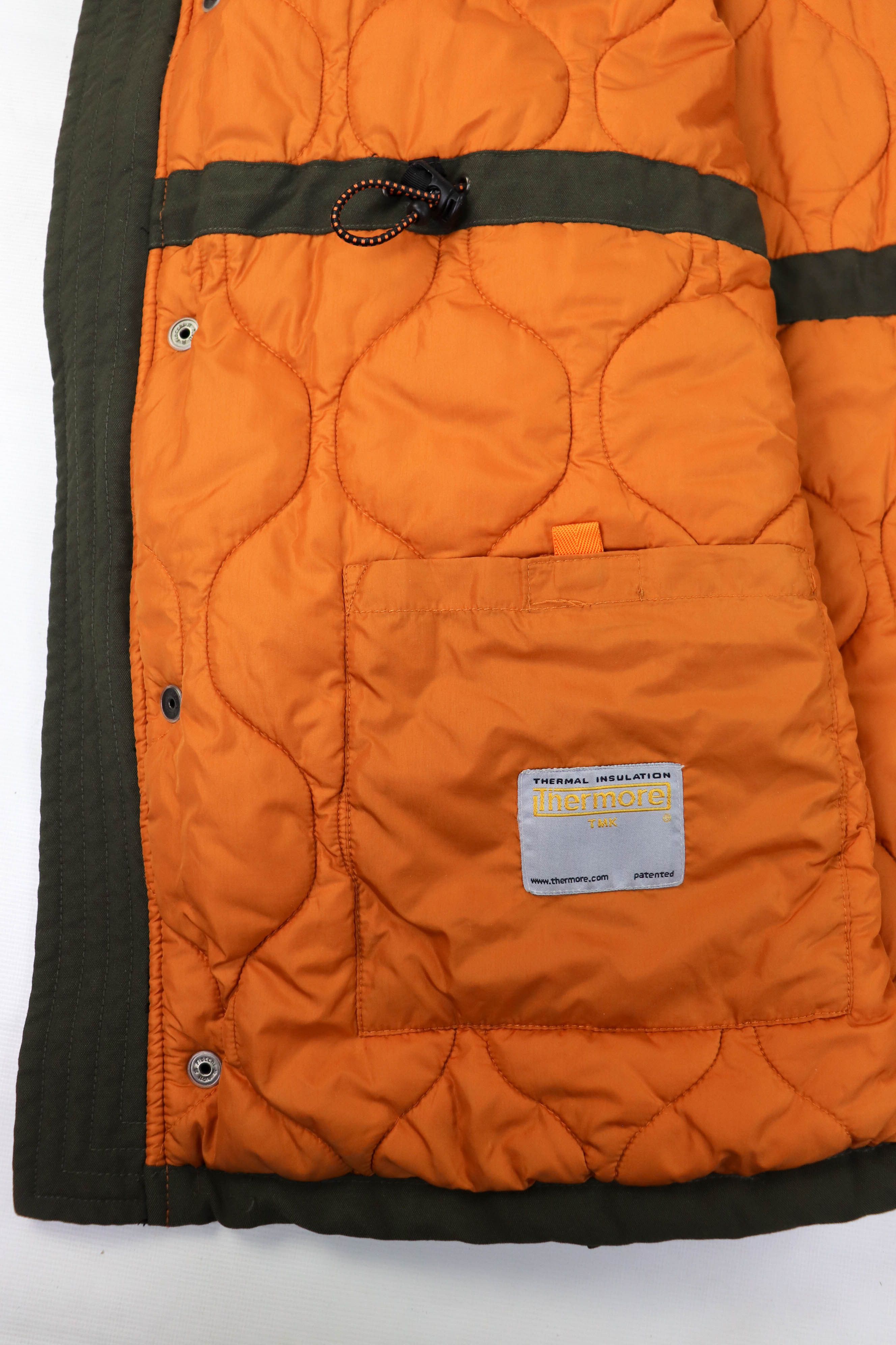 Aspesi Aspesi Thermal Insulation Olive Green Field Jacket Size US XL / EU 56 / 4 - 11 Thumbnail