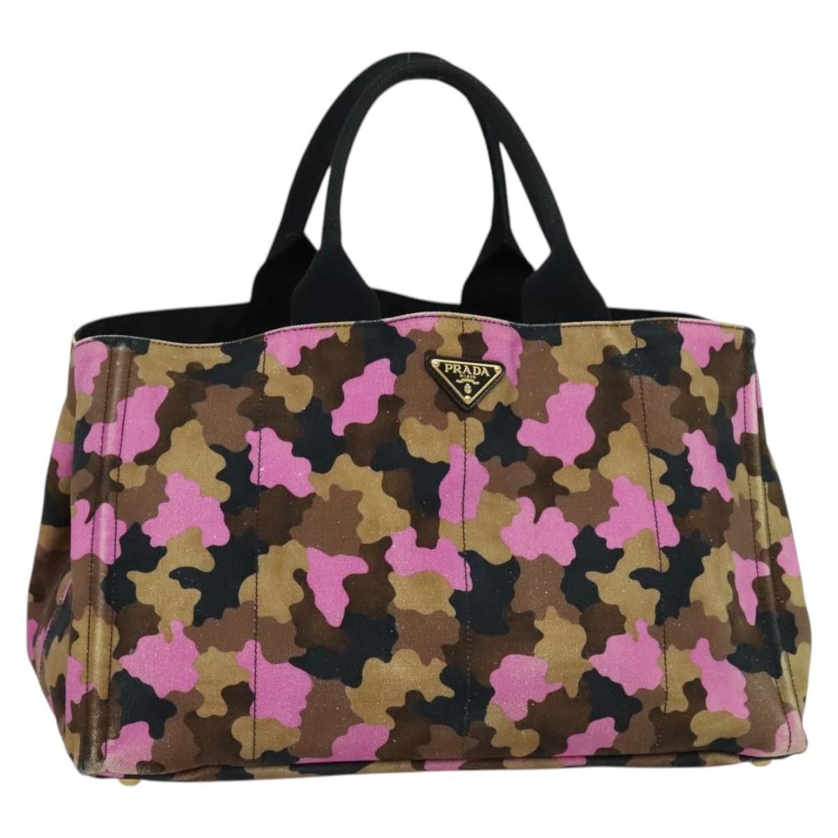 Prada Prada Canapa Open Tote Canvas Size ONE SIZE - 1 Thumbnail