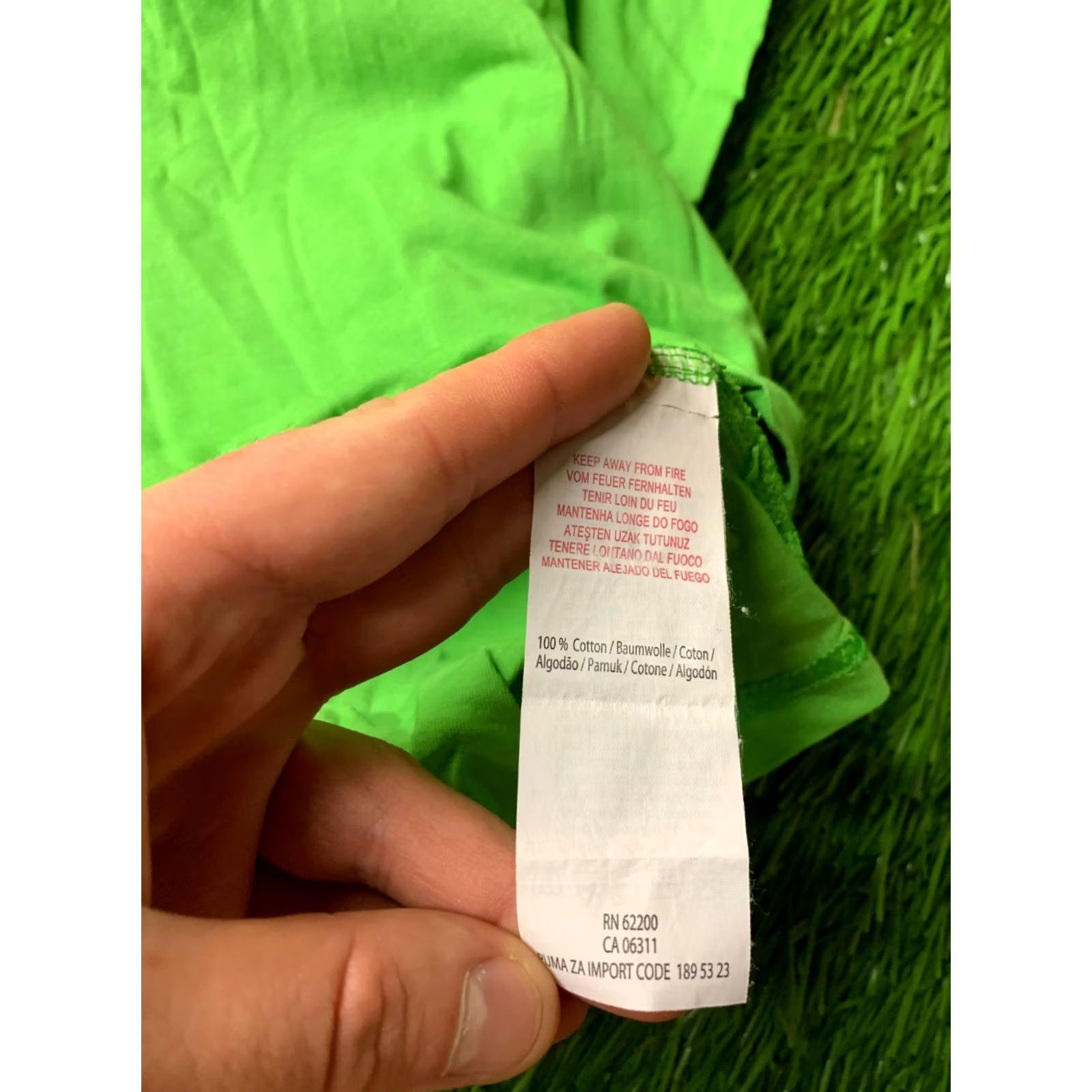Puma PUMA MENS CASUAL SHIRT T-SHIRT TEE JERSEY TRIKOT MAGLIA SIZE L Green Solid Graphic Print Short Sleeve Size US L / EU 52-54 / 3 - 7 Thumbnail