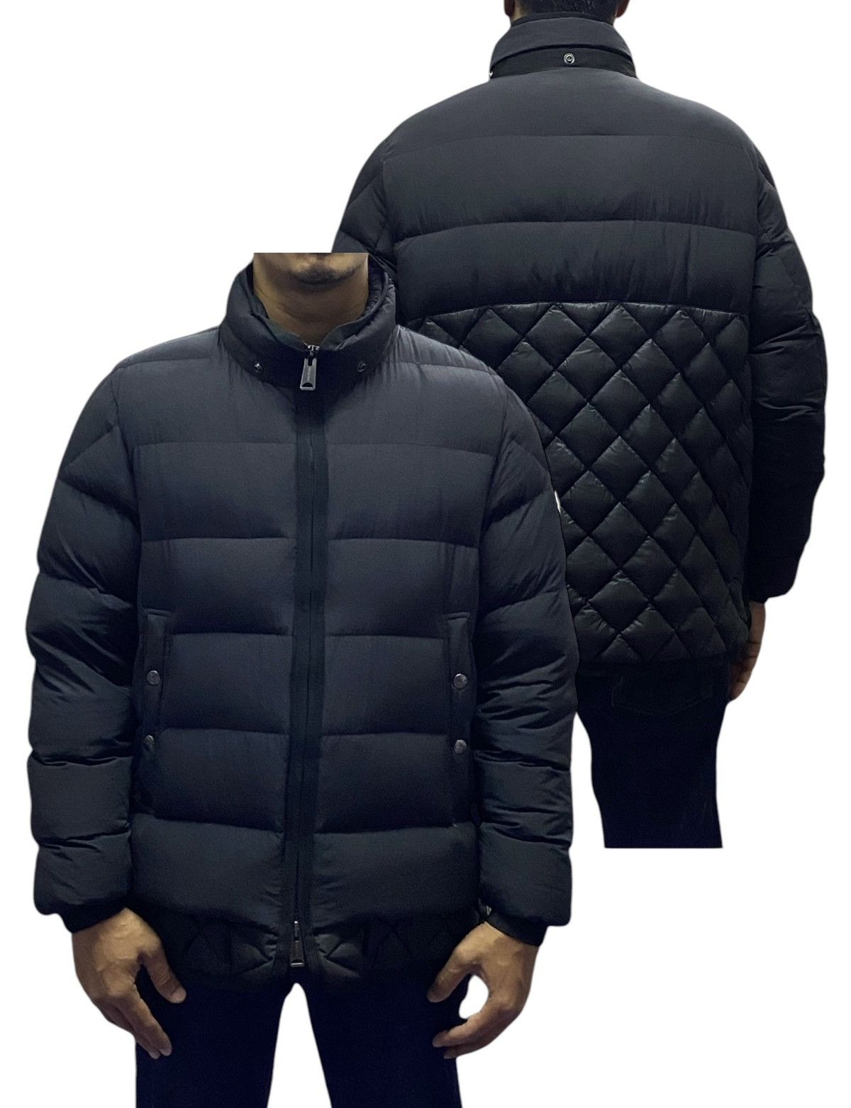 Moncler Black Tanguy Puffer Jacket Bombers