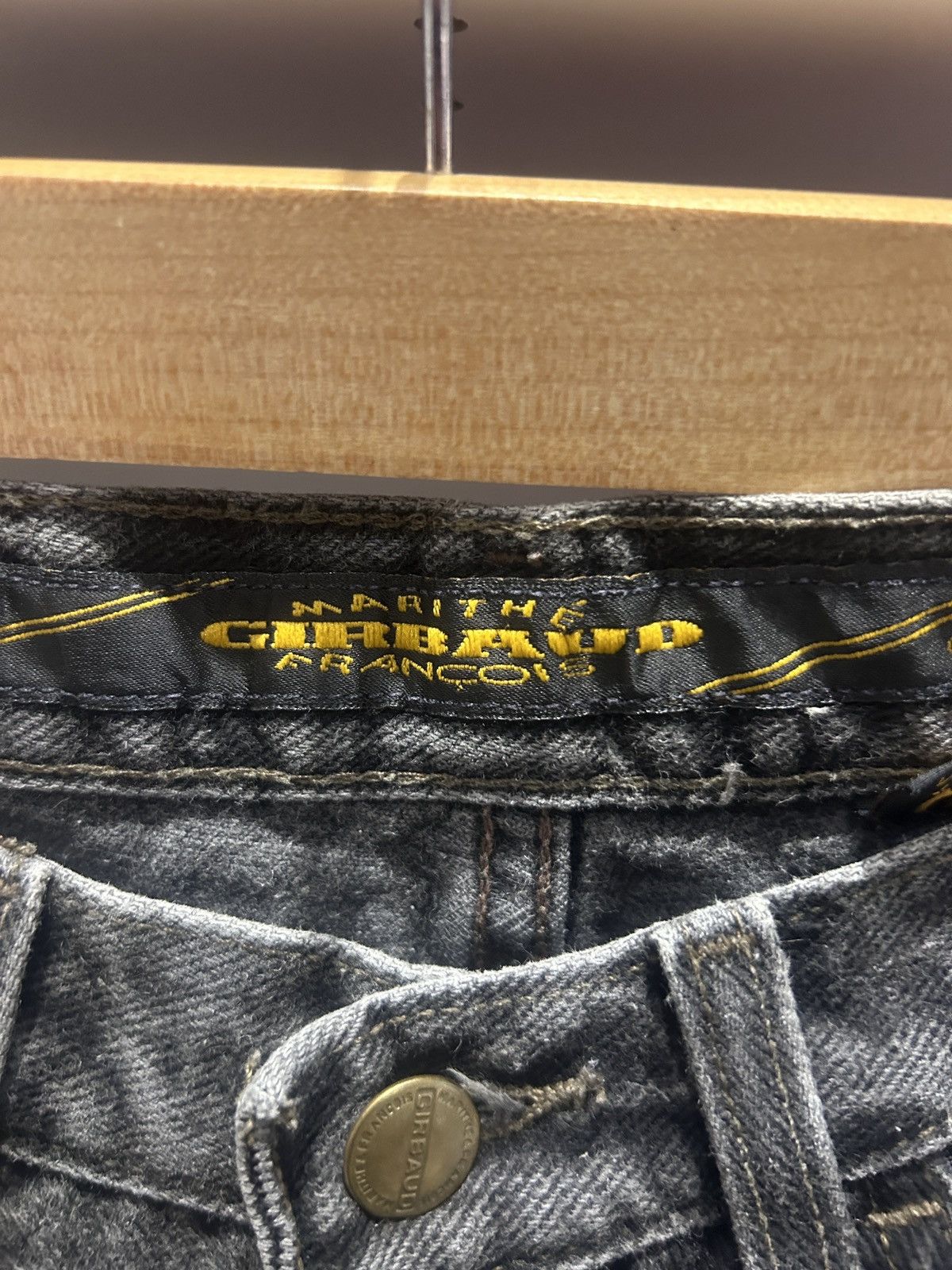 Marithe + Francois Girbaud vintage Marithe Francois Girbaud stone-washed black denim Size US 30 / EU 46 - 9 Thumbnail
