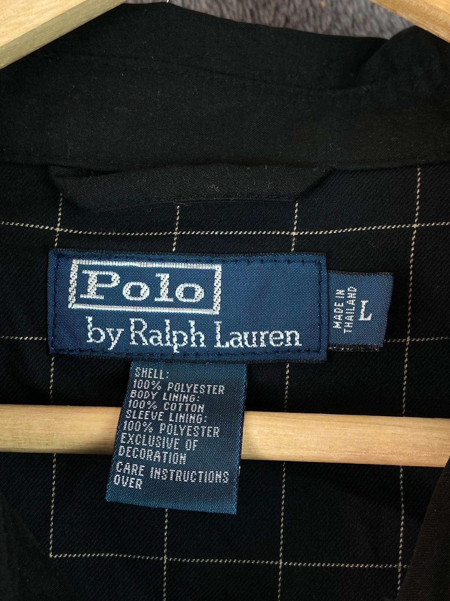 Ralph Lauren Ralph Lauren kurtka czarna vintage polo Size US L / EU 52-54 / 3 - 4 Thumbnail
